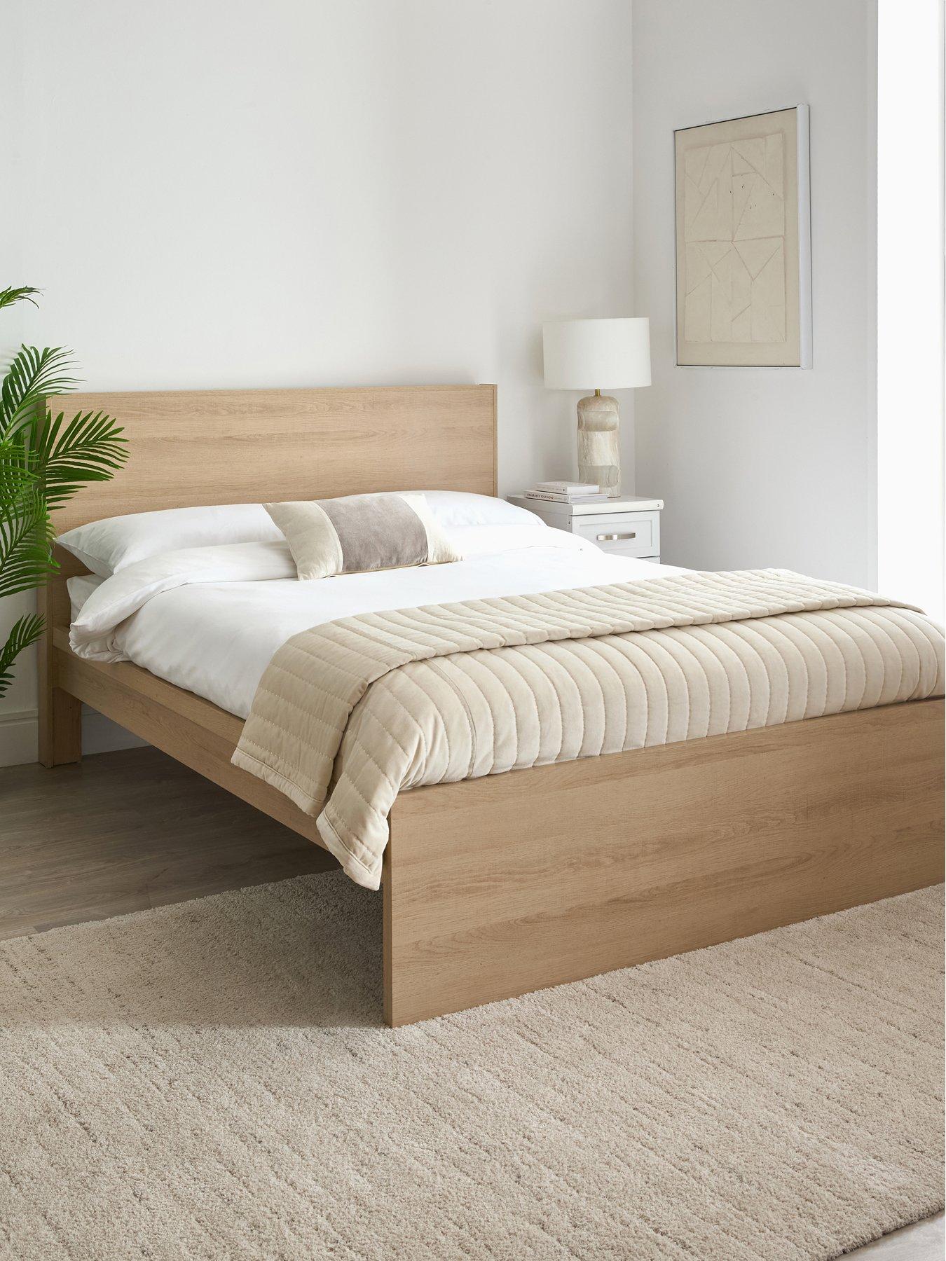 very-home-camberley-bed-frame-with-mattress-options-buy-amp-save-lightnbspoak