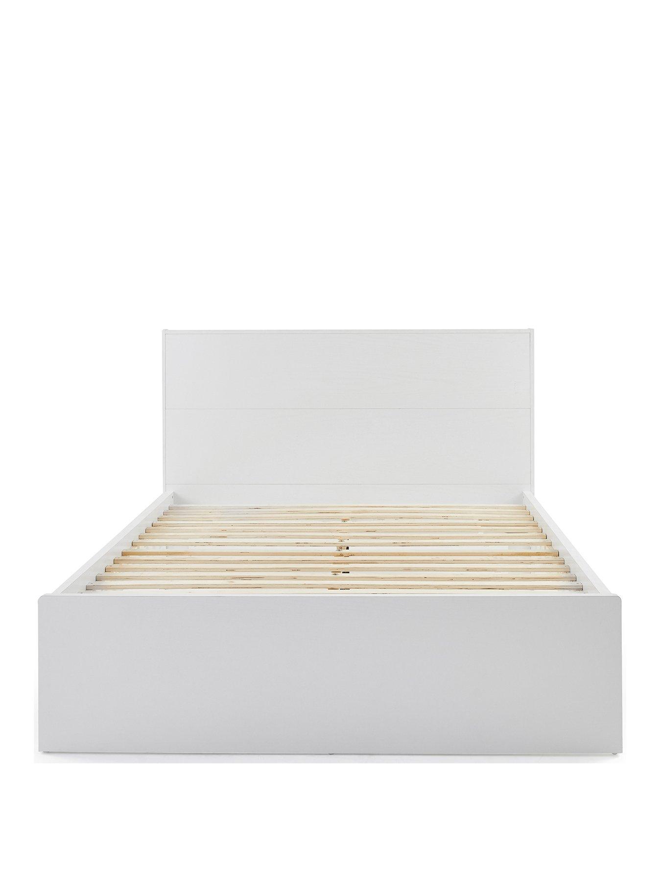 Image 2 of 6 of Very Home Camberley Bed Frame with Mattress Options (Buy &amp; SAVE!) - White