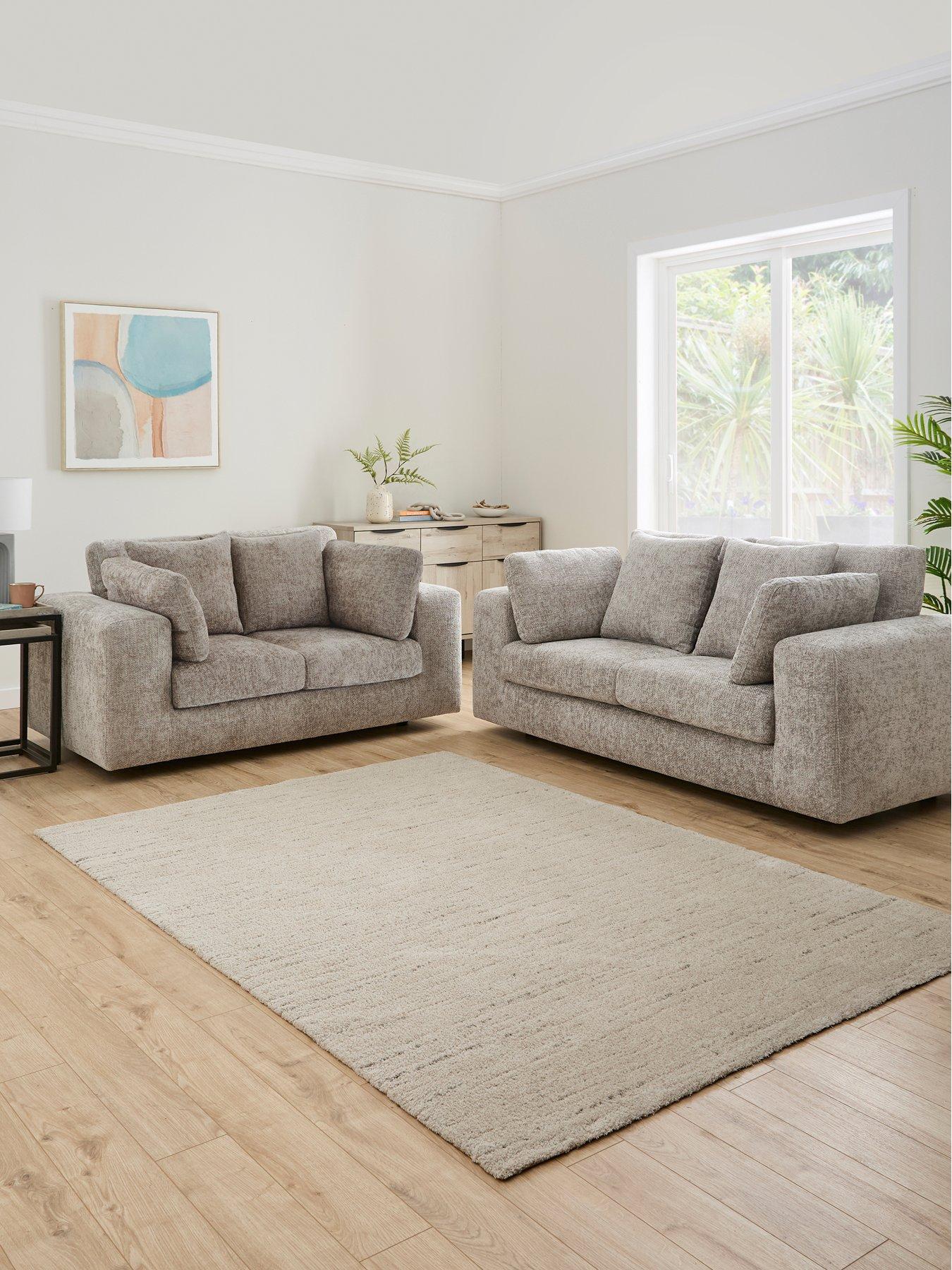 Very Home Avena 3 + 2 Seater Fabric Sofas