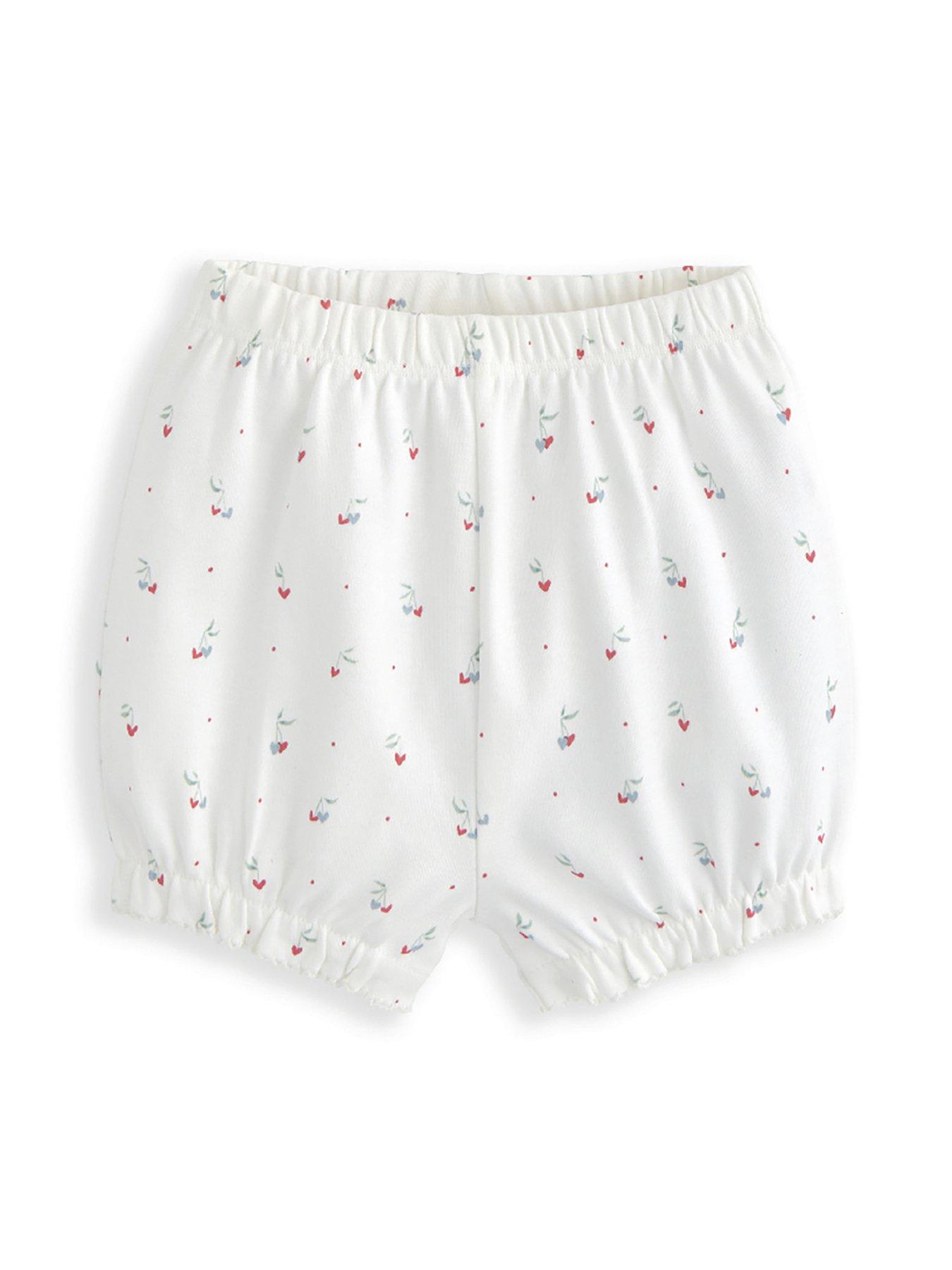 Image 4 of 4 of Mamas & Papas Baby Girls Cherry Print Pyjamas - White