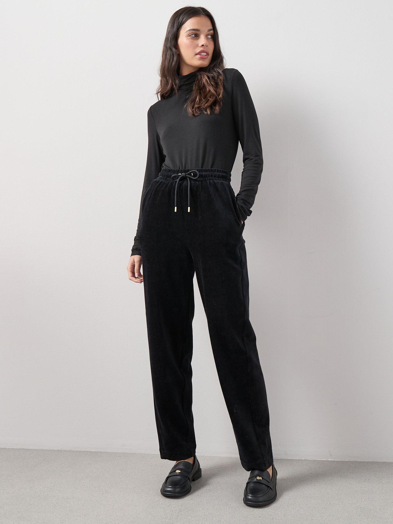the-very-collection-barrel-cord-trouser-blackdetail