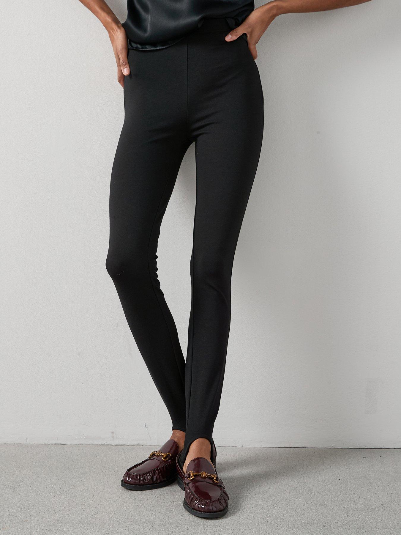 The Very Collection Stirrup Legging - Black