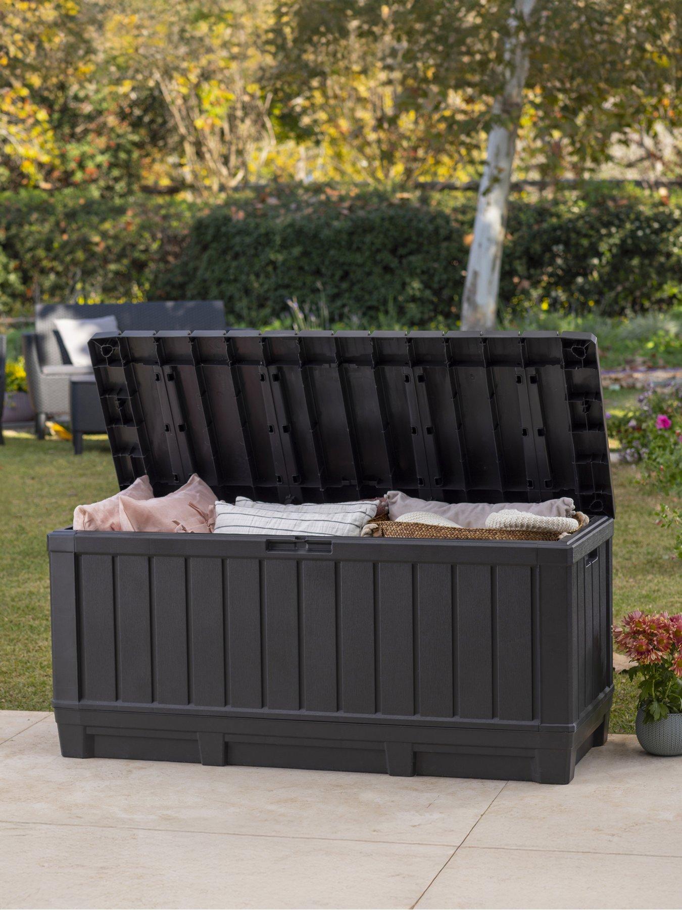 Keter Kentwood 350L Storage Box - Grey