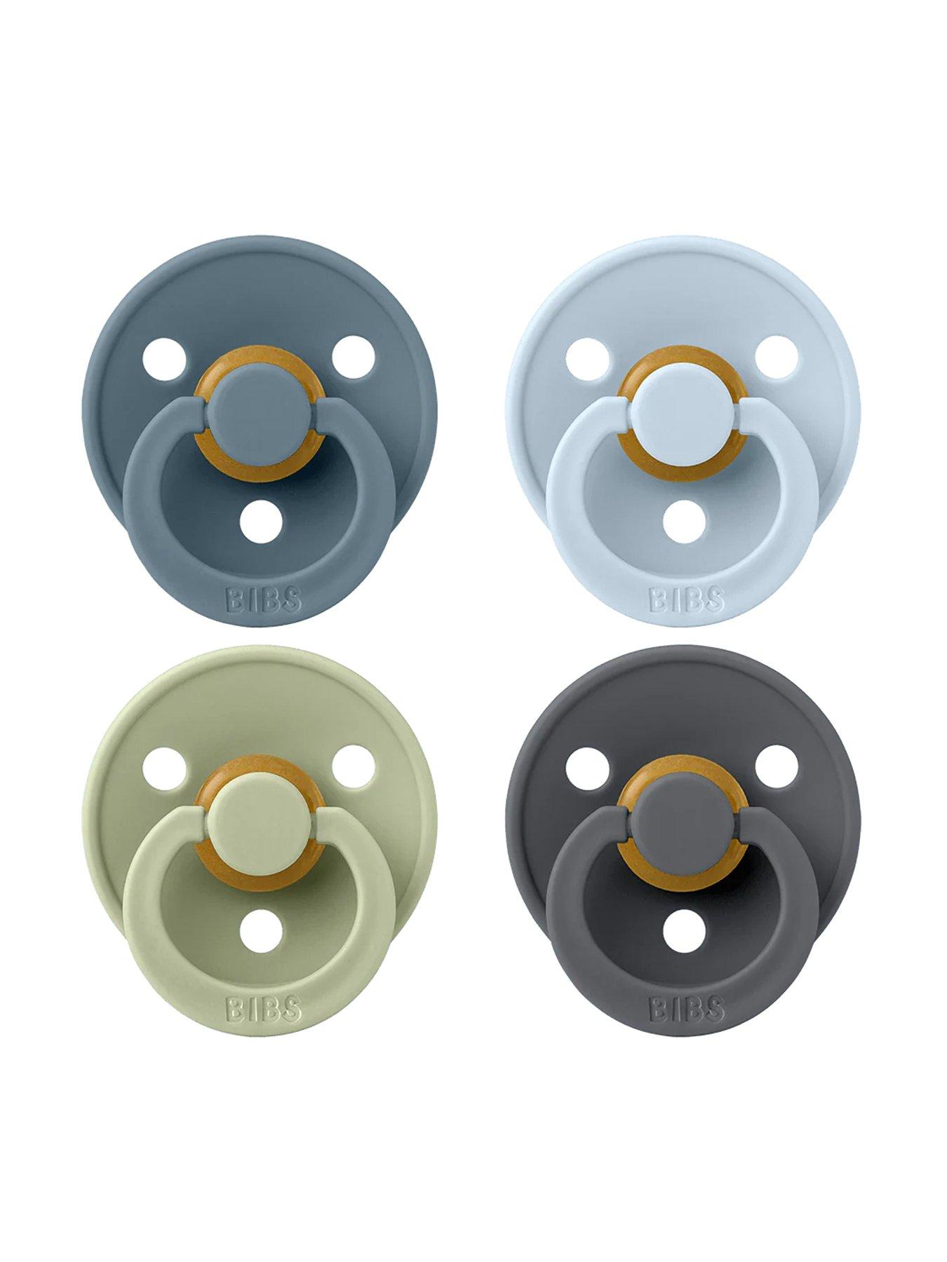 bibs-4-pack-soothers--nbsp-bluegreen-size-2nbspround-nippleback
