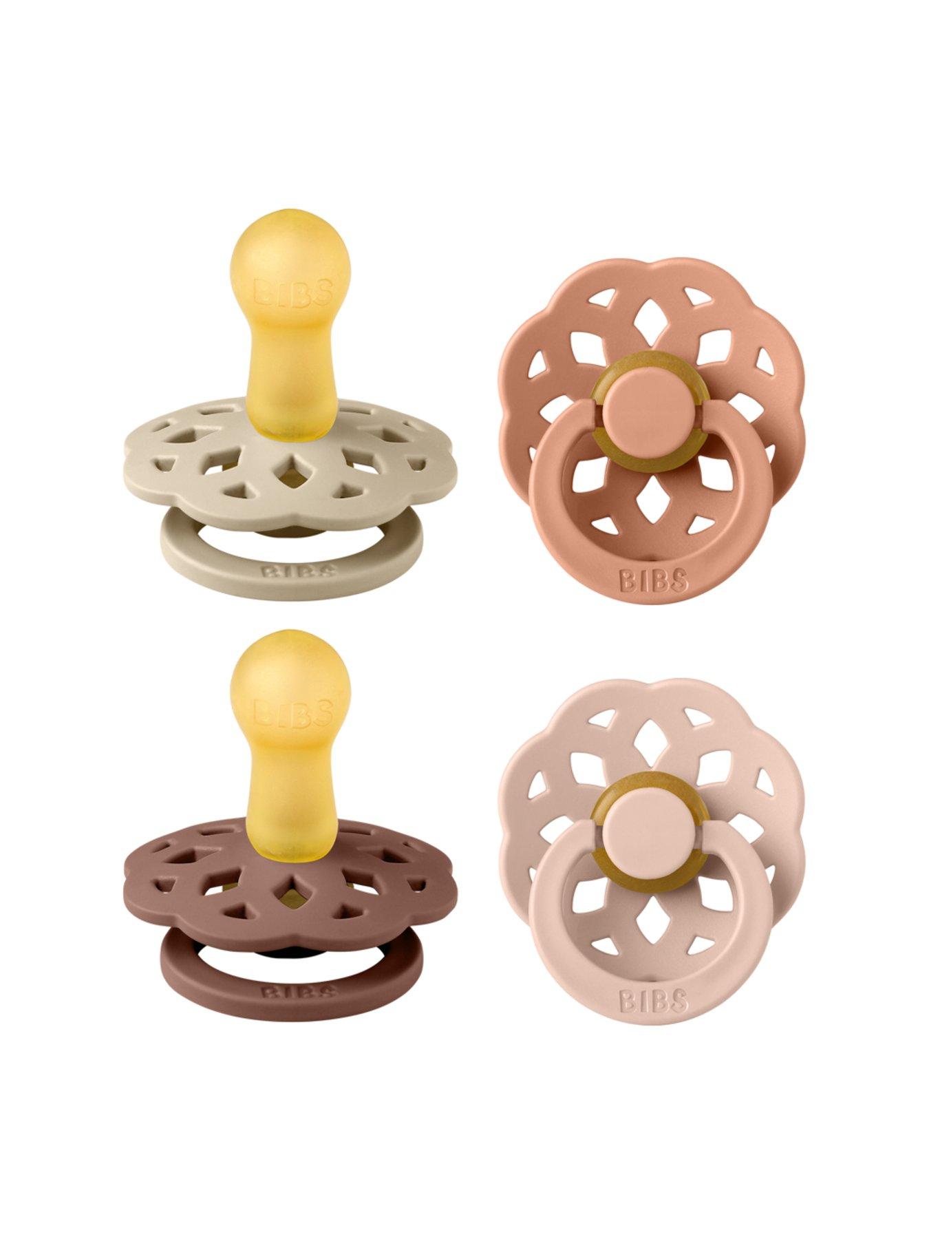 bibs-4-pack-boheme-soothers--nbspnbspvanilla-mix-size-2-round-nipple