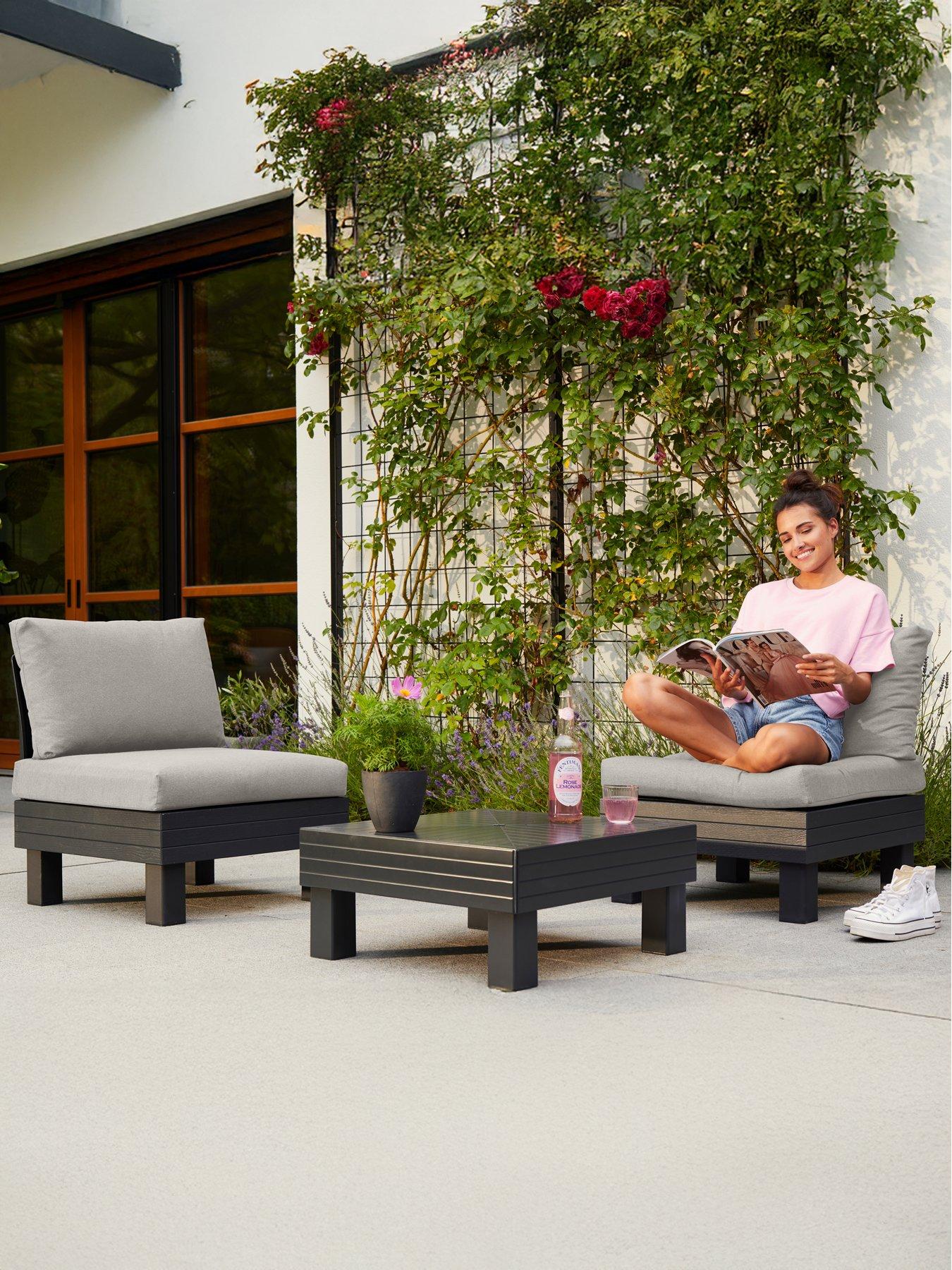 Image 1 of 7 of Keter Elements 2 Seater Modular Balcony Set