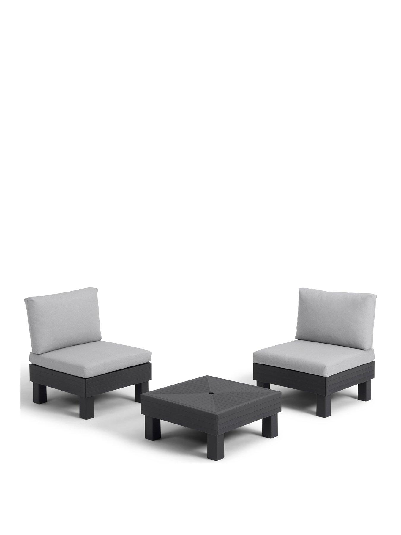 Image 2 of 7 of Keter Elements 2 Seater Modular Balcony Set