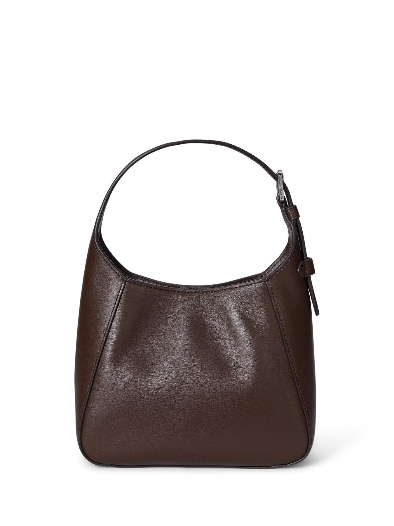 Image 4 of 5 of Lauren by Ralph Lauren Tanner Small Shoulder Bag - Brown