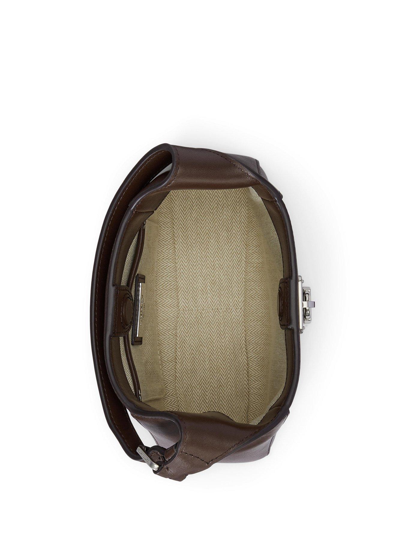 Image 5 of 5 of Lauren by Ralph Lauren Tanner Small Shoulder Bag - Brown