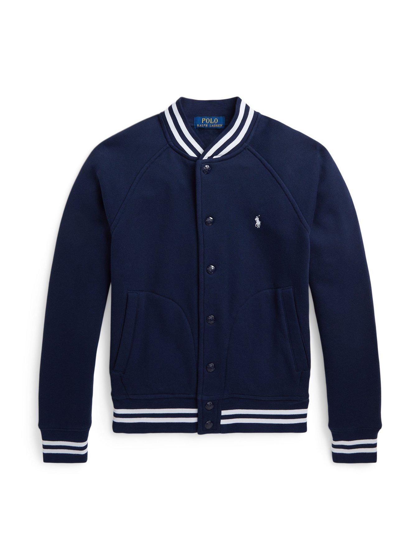 Image 5 of 5 of Polo Ralph Lauren Boys Bomber Jacket - Navy