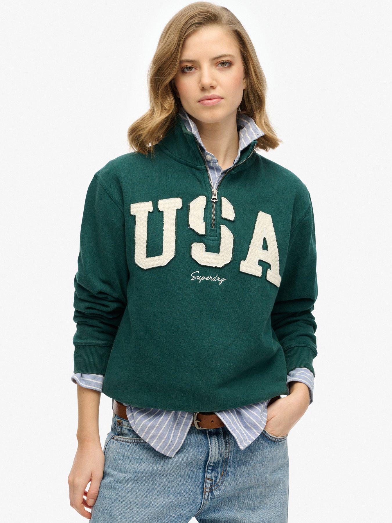 superdry-athletic-essentials-applique-half-zip-sweatshirt-green
