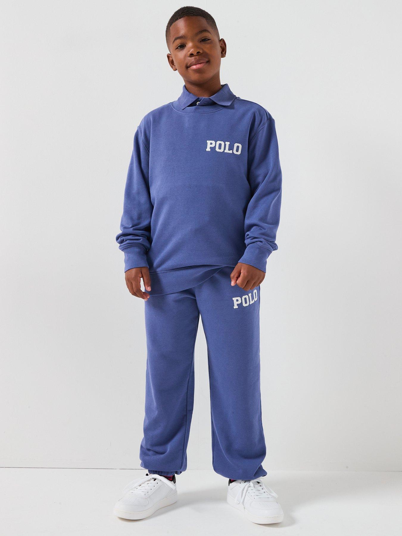 Image 3 of 6 of Polo Ralph Lauren Boys Sweatshirt - Navy