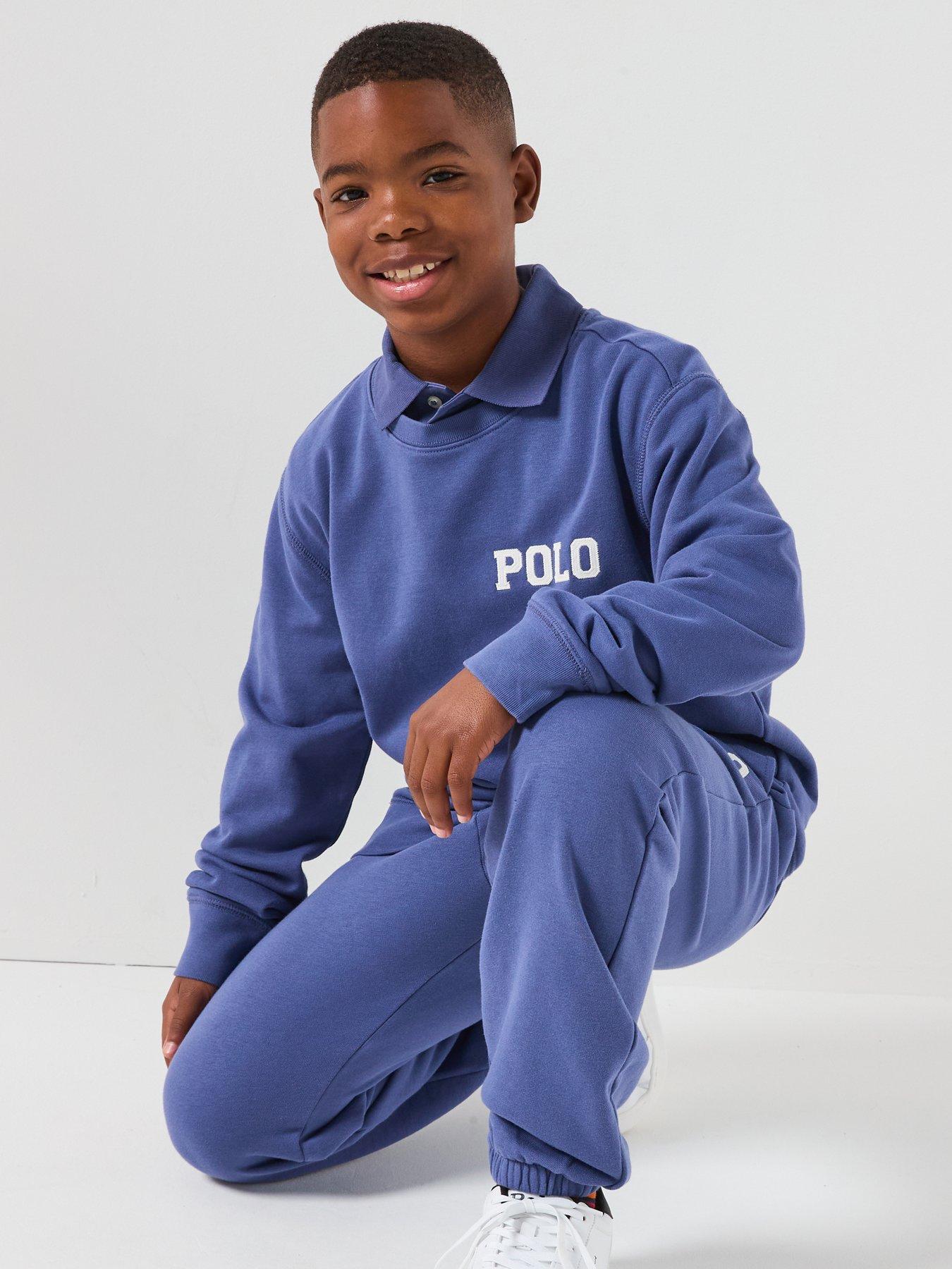Image 5 of 6 of Polo Ralph Lauren Boys Sweatshirt - Navy
