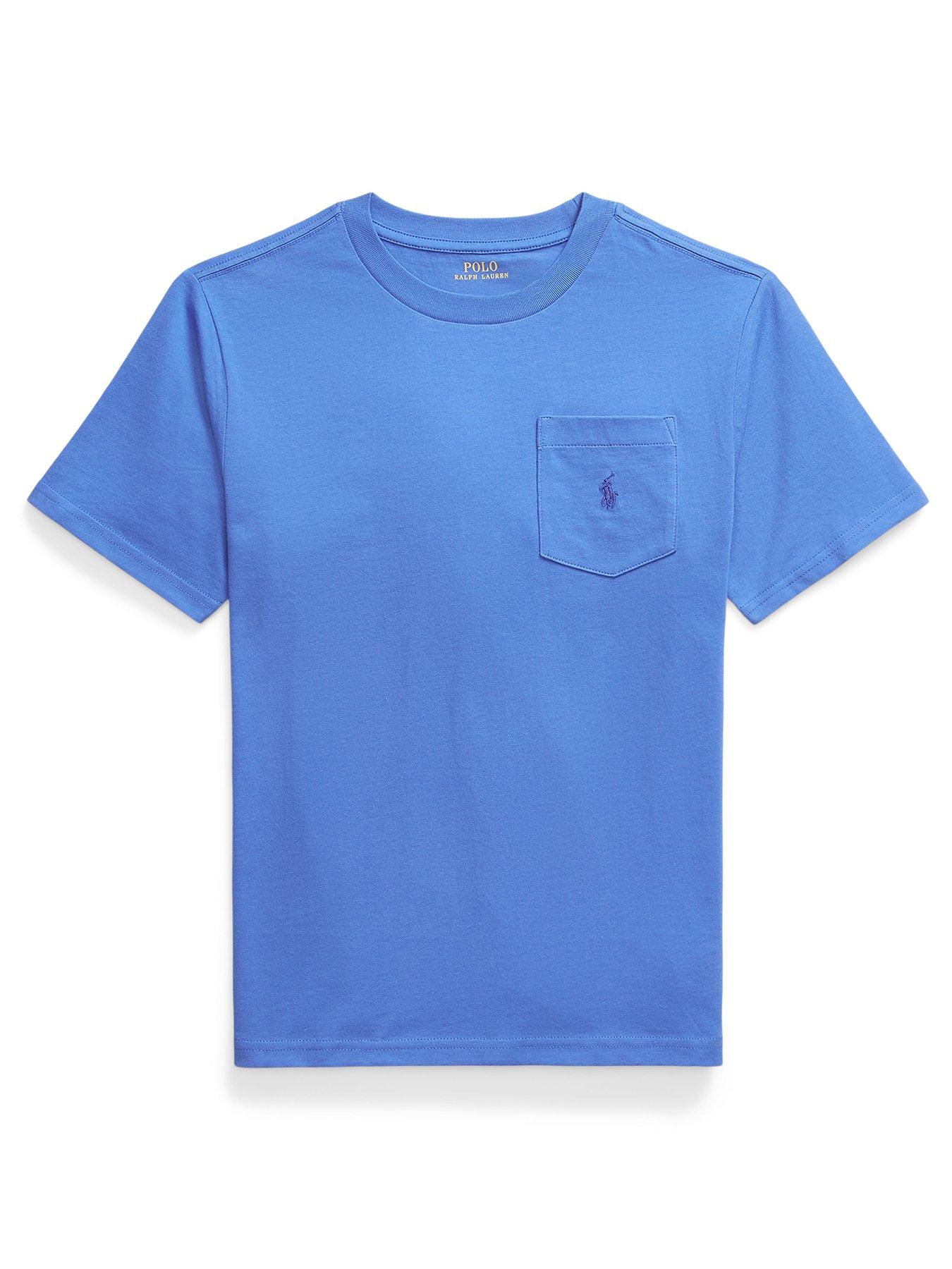 Polo Ralph Lauren Boys Short Sleeve Pocket T-Shirt - Blue