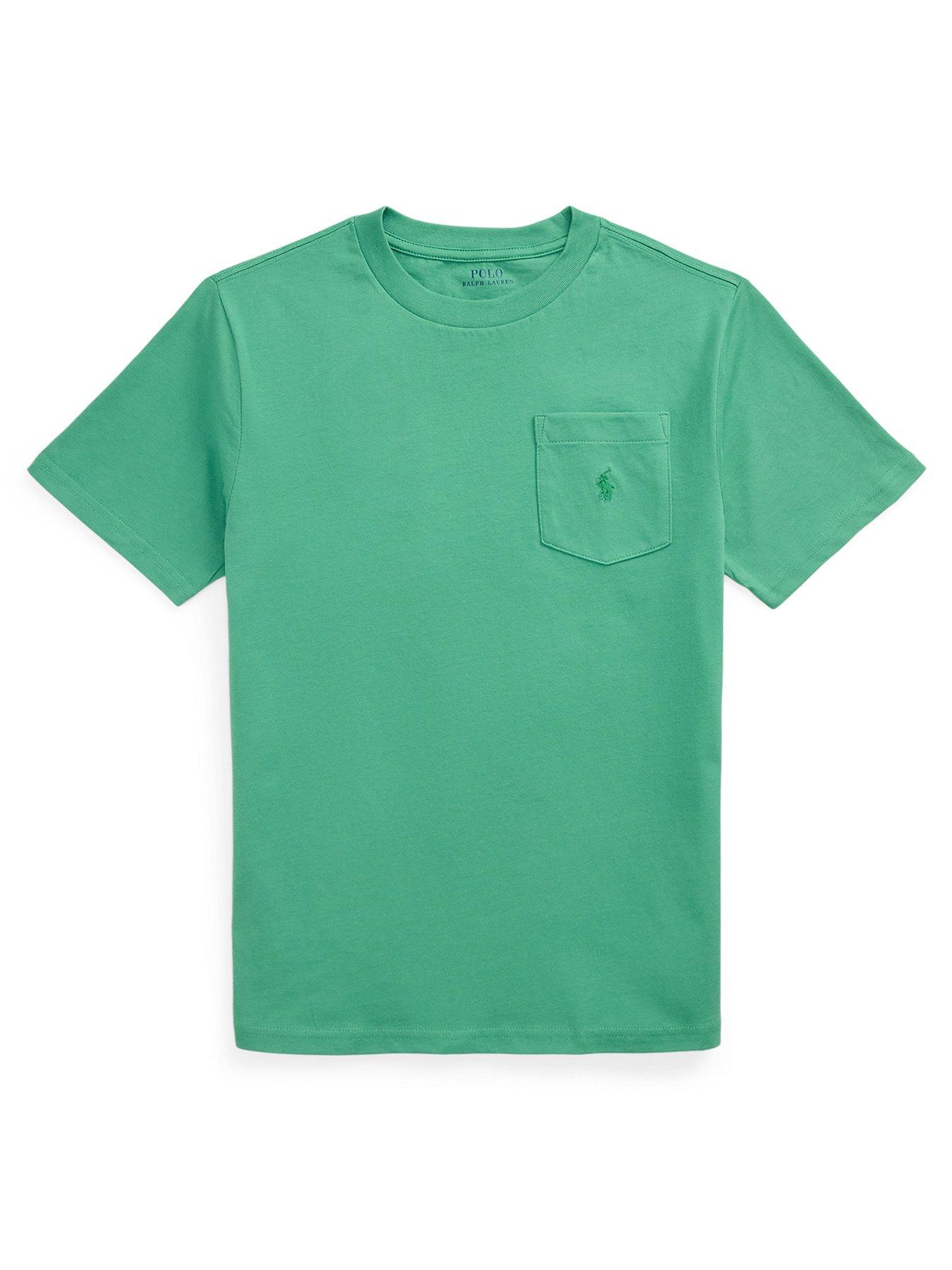 Polo Ralph Lauren Boys Short Sleeve Pocket T-Shirt - Green