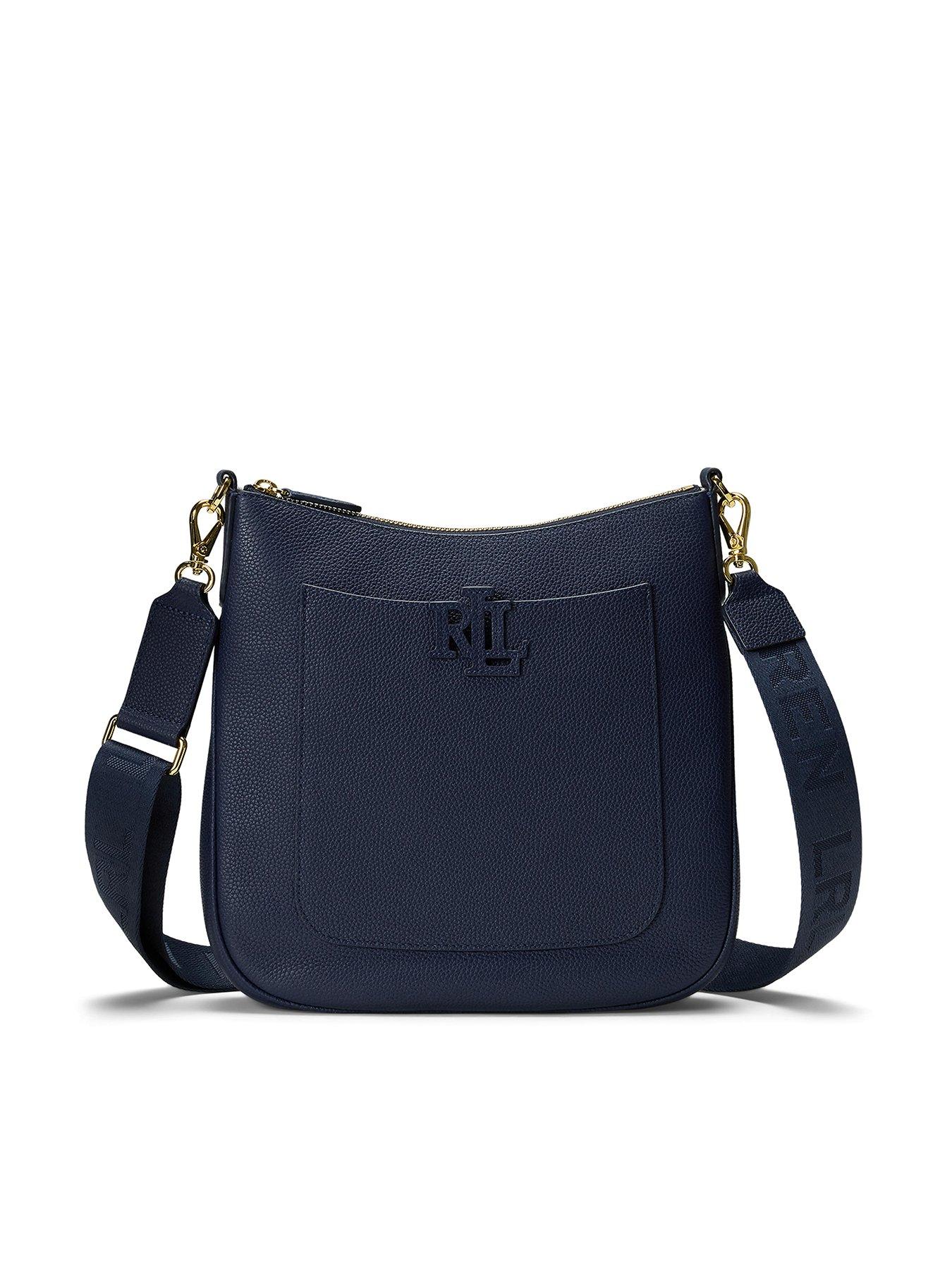 Lauren by Ralph Lauren Cameryn Large Crossbody Bag - Navy