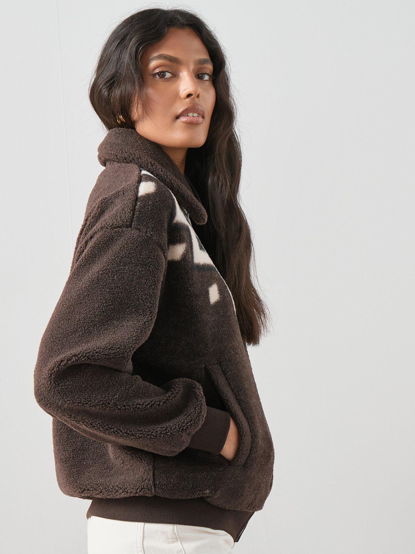 the-very-collection-zip-up-borg-jacket-browndetail