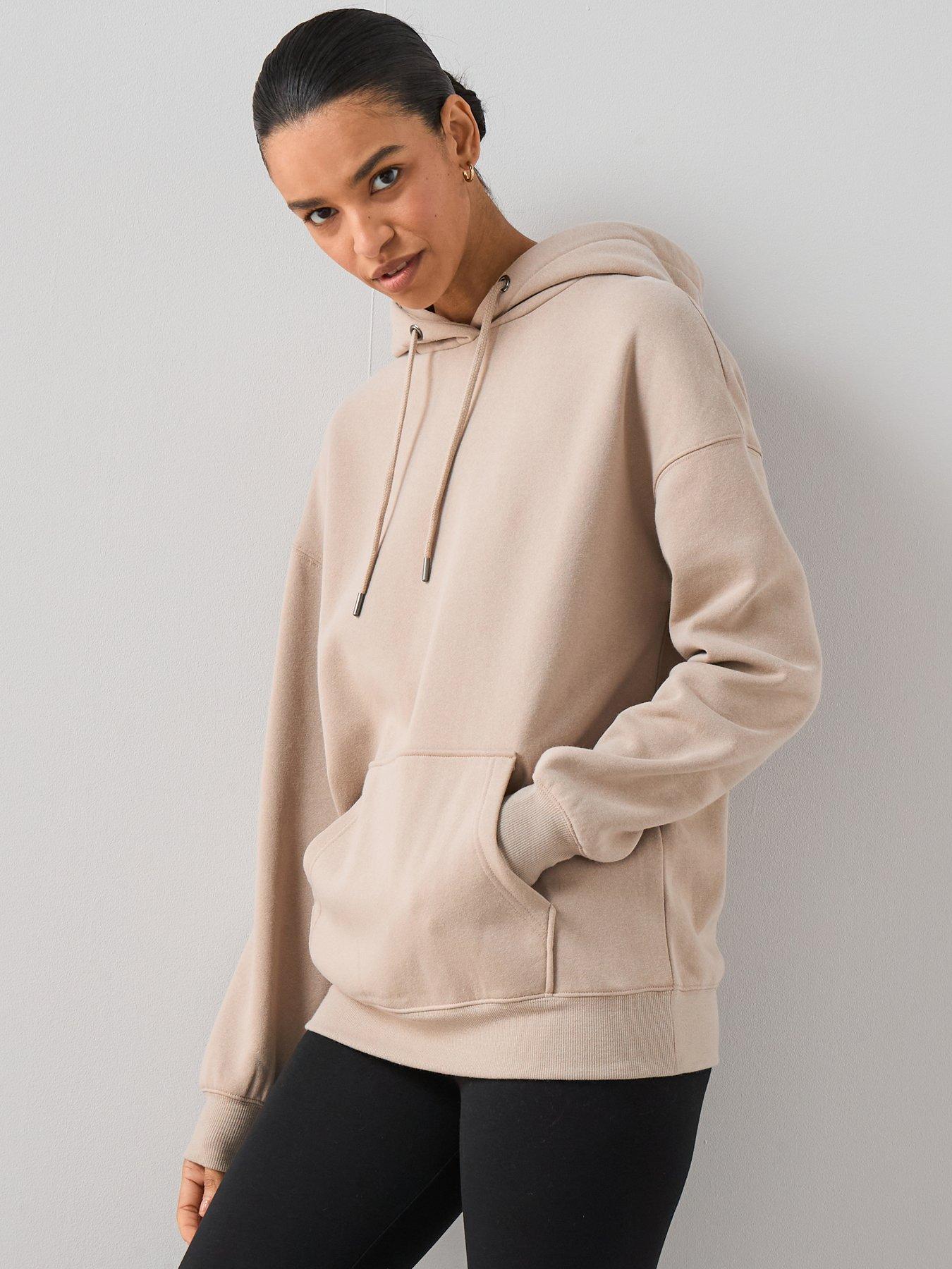 The Very Collection Oversized Essential Hoody - Taupe | Very Ireland