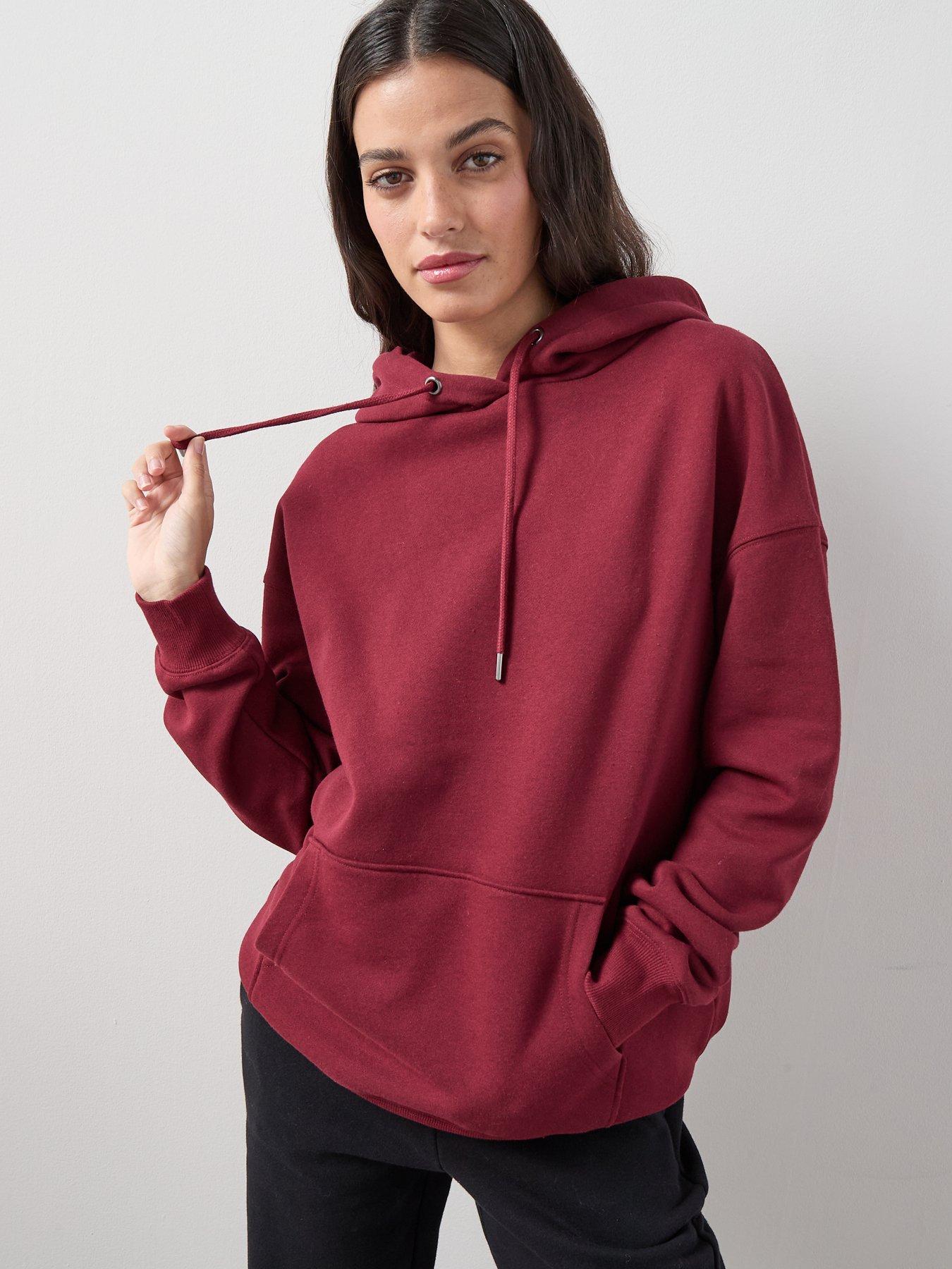 the-very-collection-oversized-hoodie-redfront