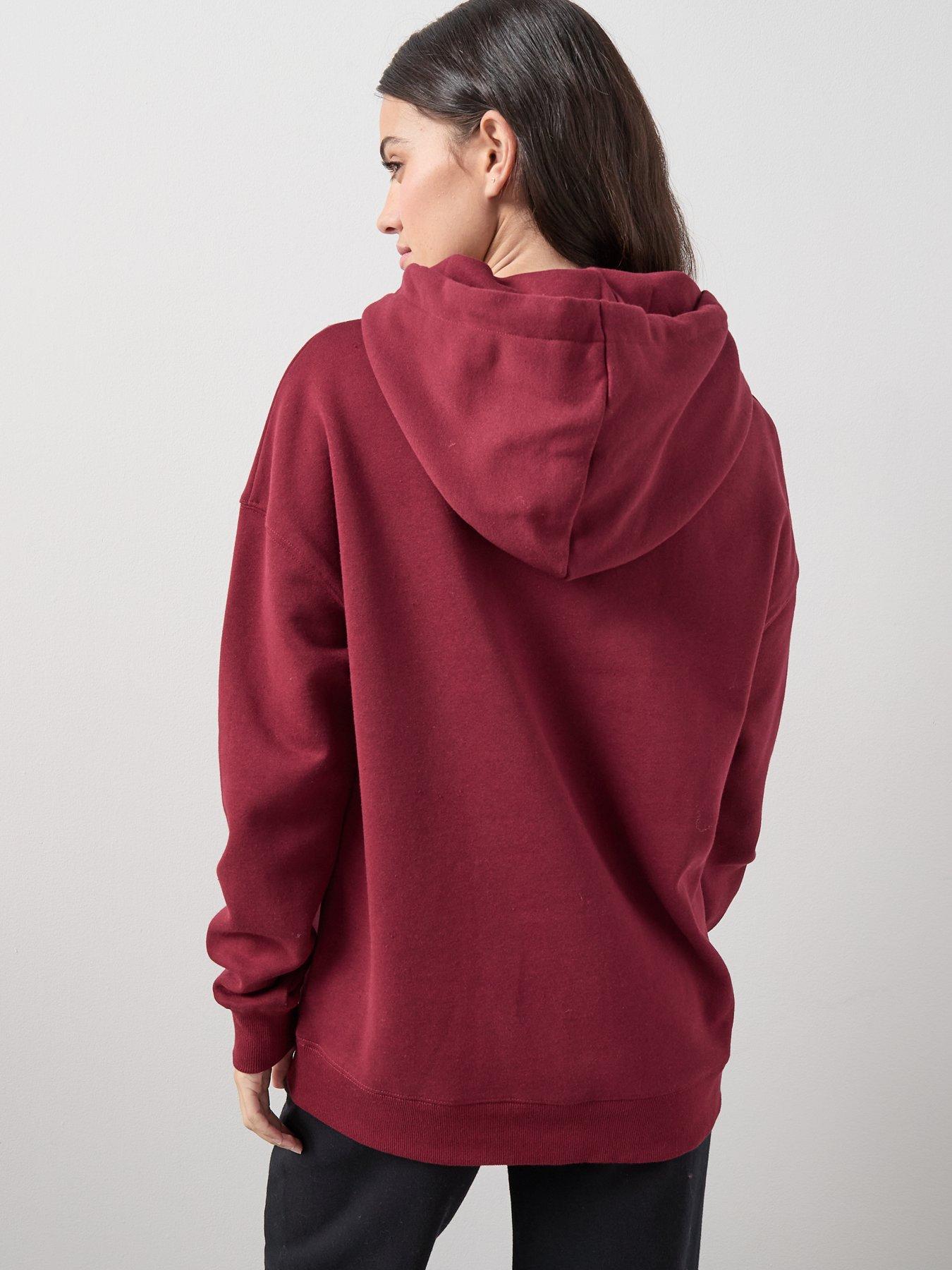 the-very-collection-oversized-hoodie-redstillFront