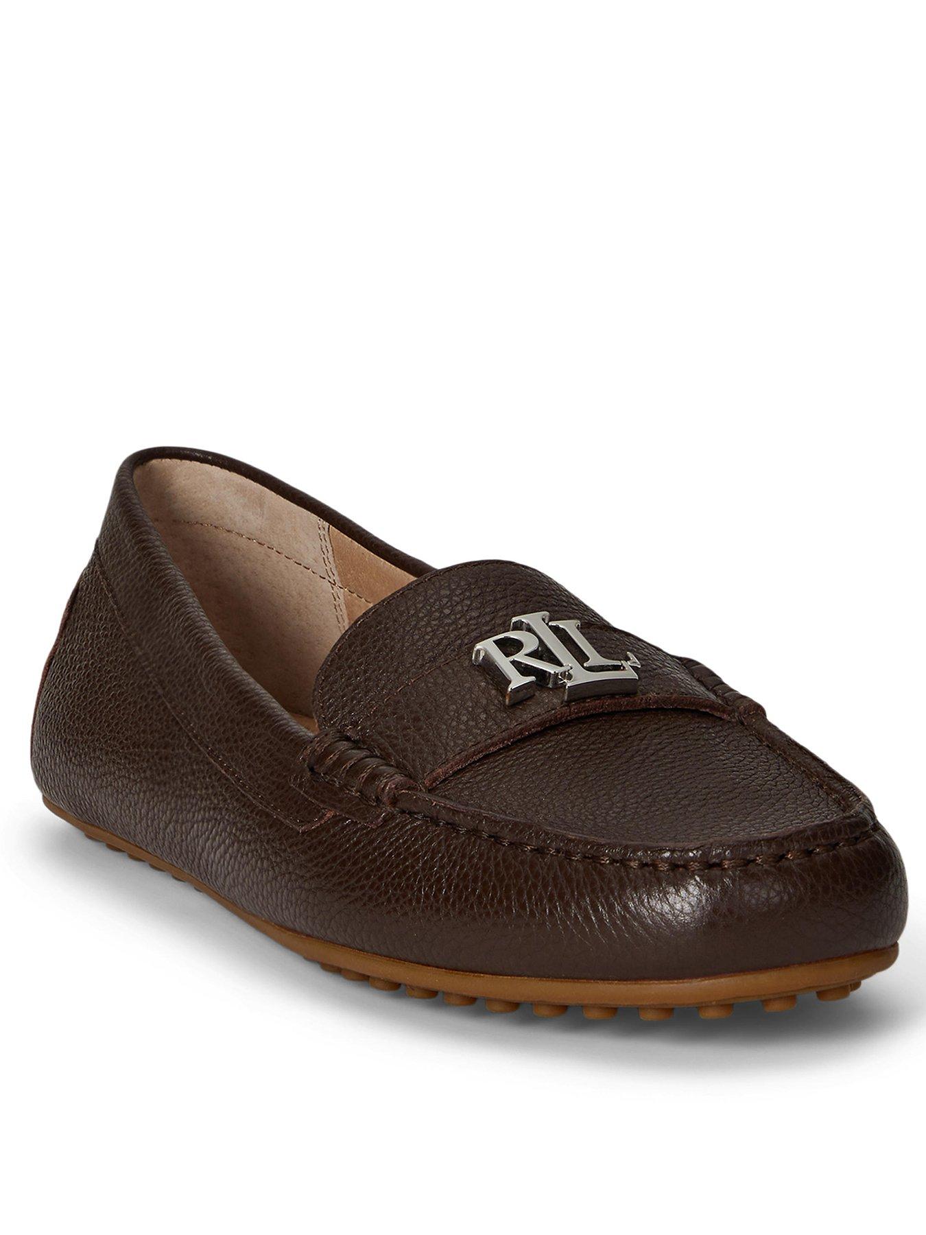 Lauren by Ralph Lauren Barnsbury Driver Loafers - Brown