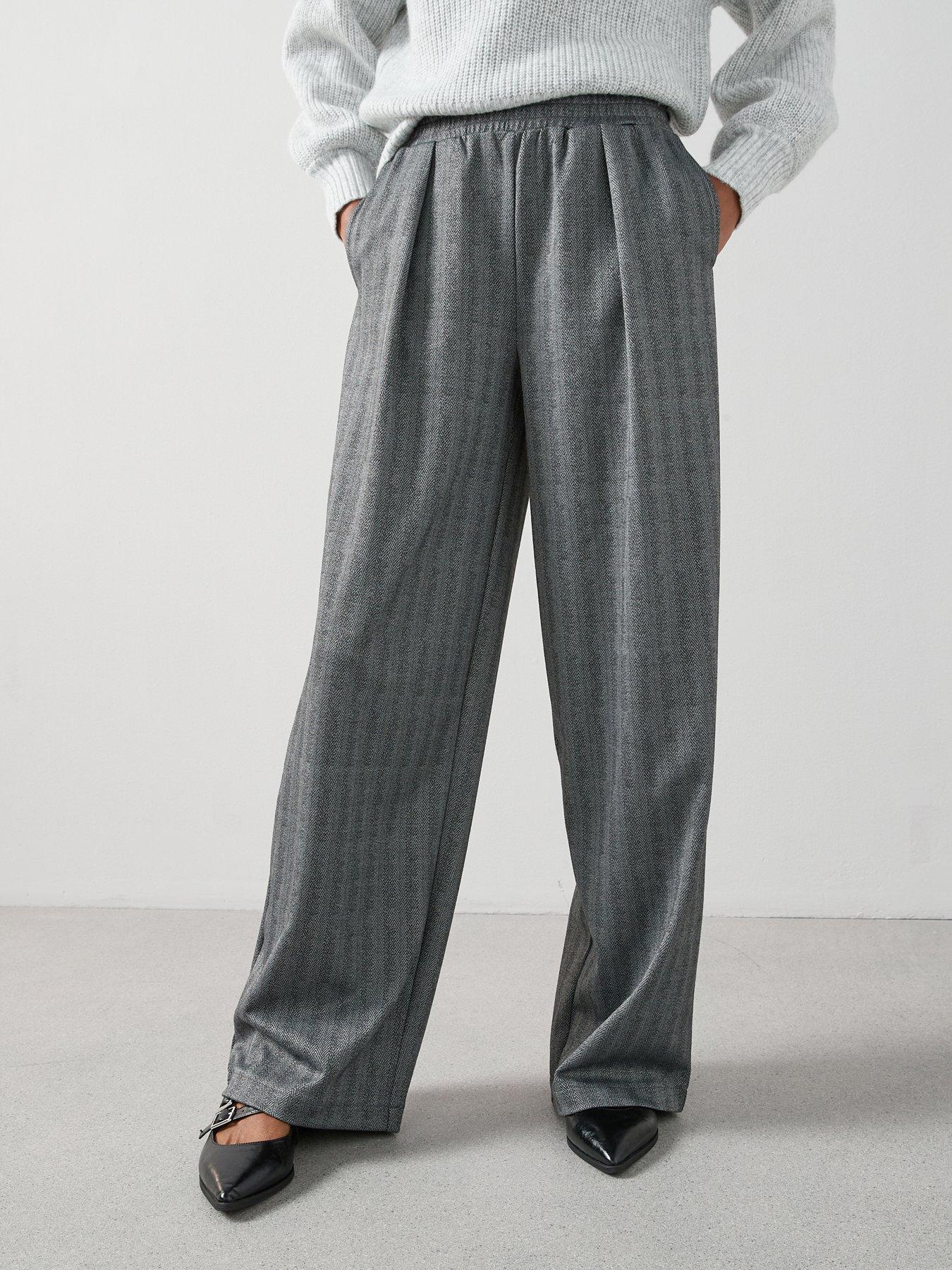 the-very-collection-herringbone-wide-leg-trouser-grey
