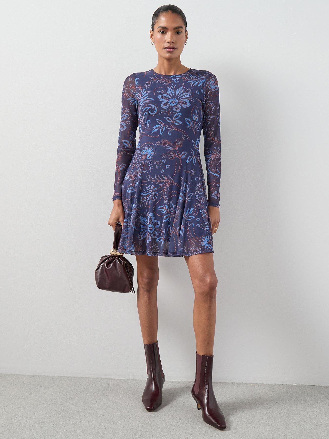 the-very-collection-mesh-printed-dress-multiback