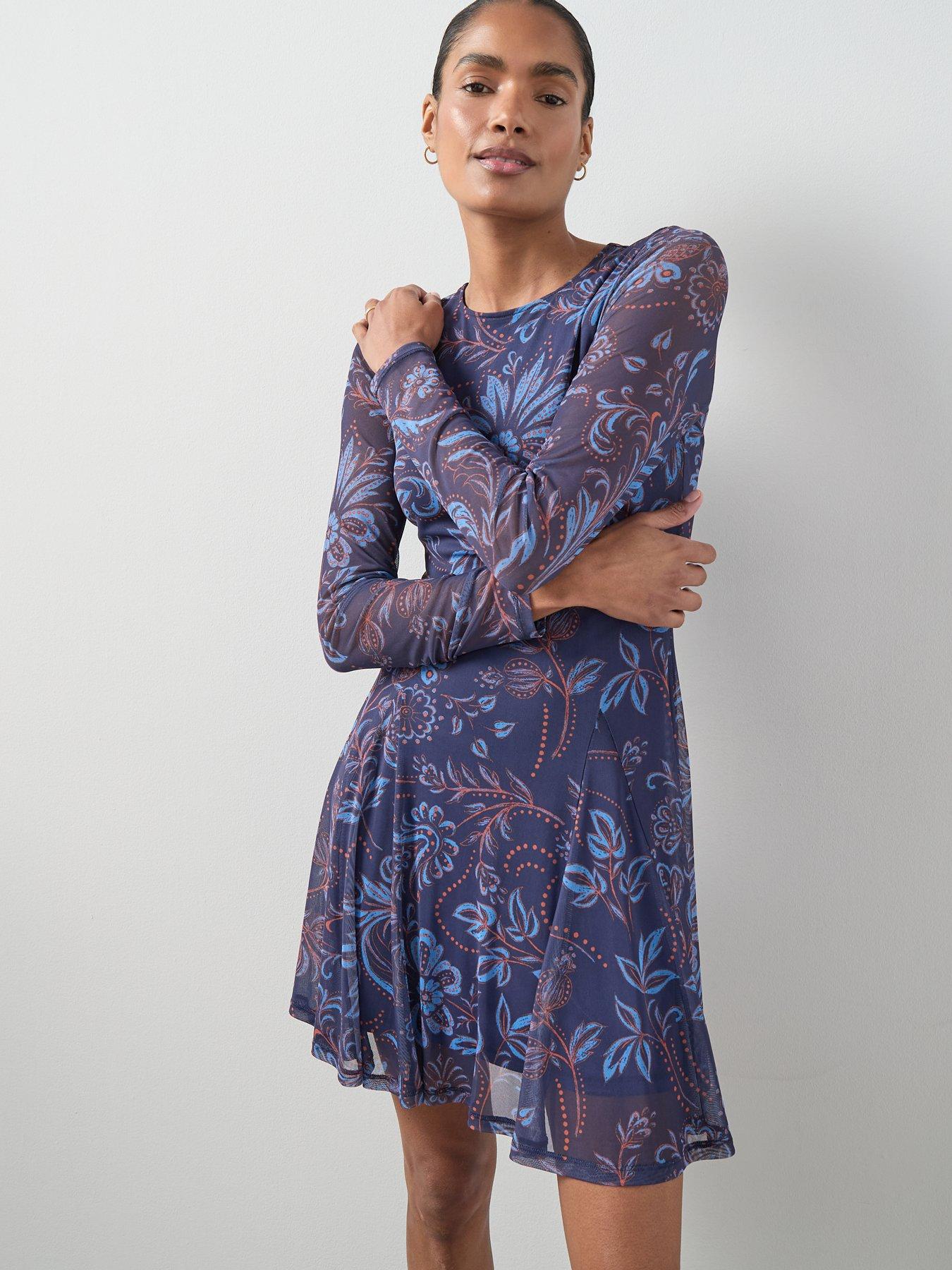 the-very-collection-mesh-printed-dress-multidetail