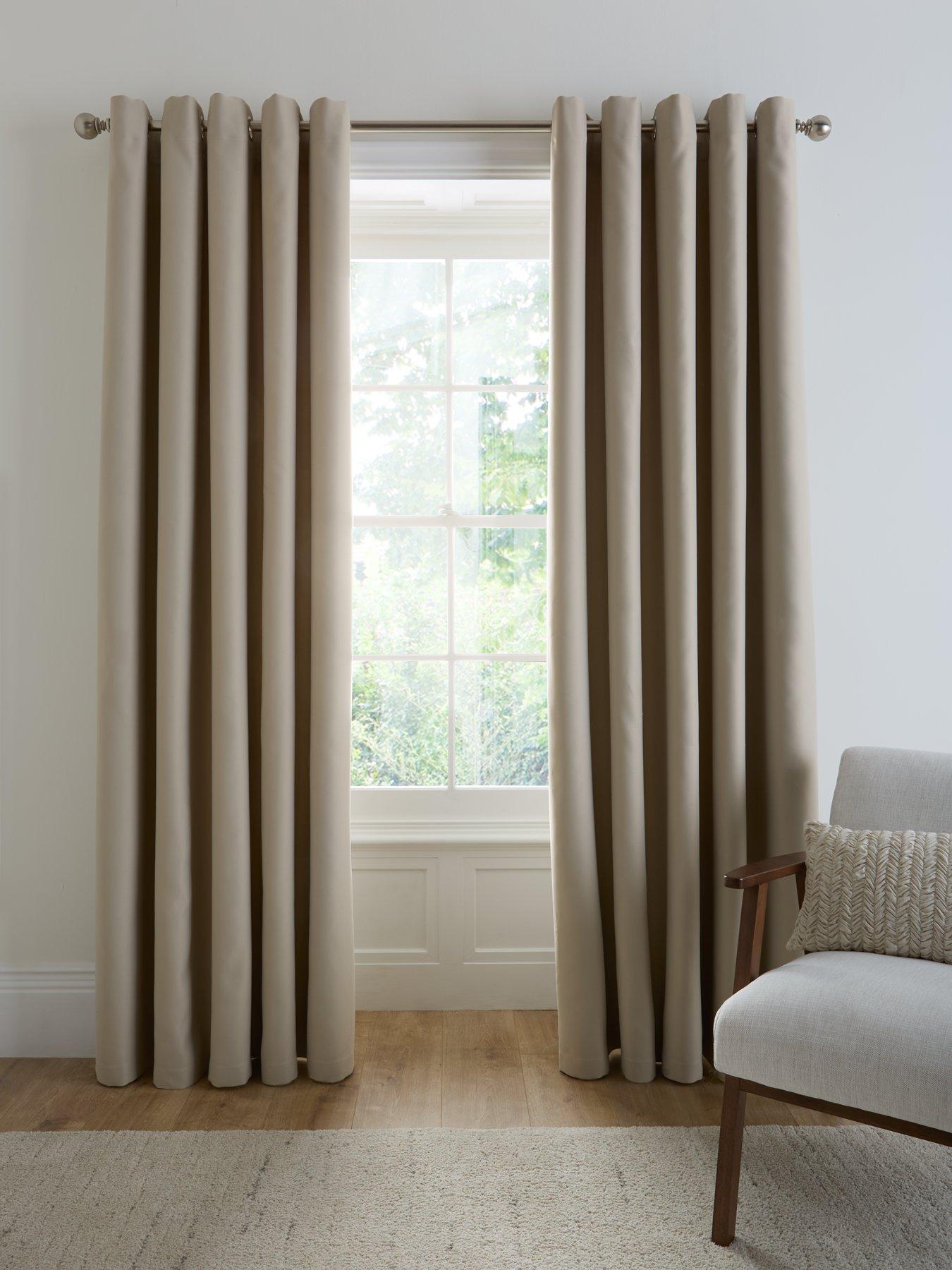 very-home-woven-blackout-eyelet-curtains