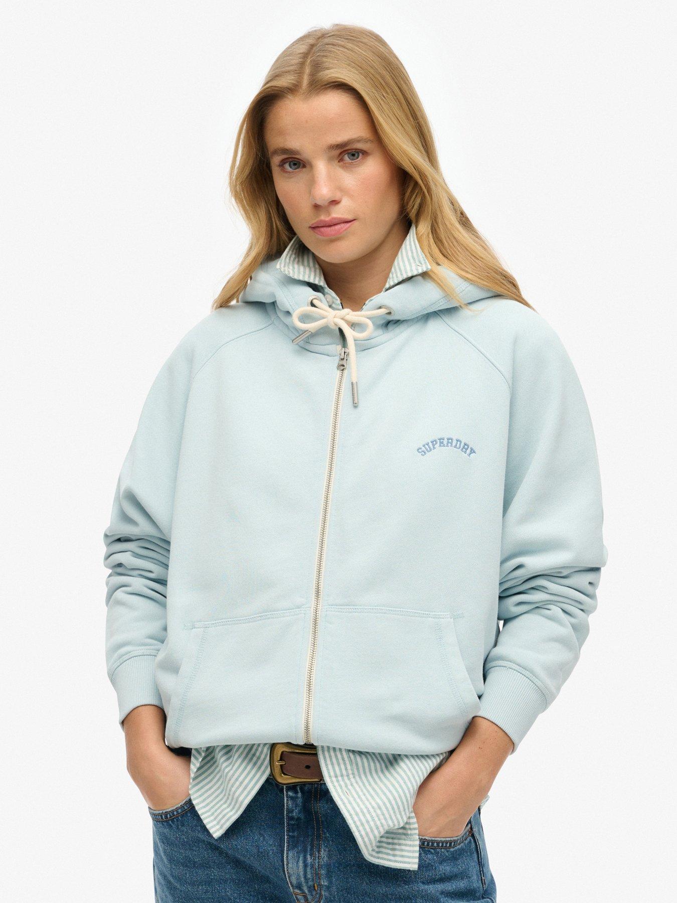 superdry-essential-logo-oversized-raglan-zip-hoodie-blue