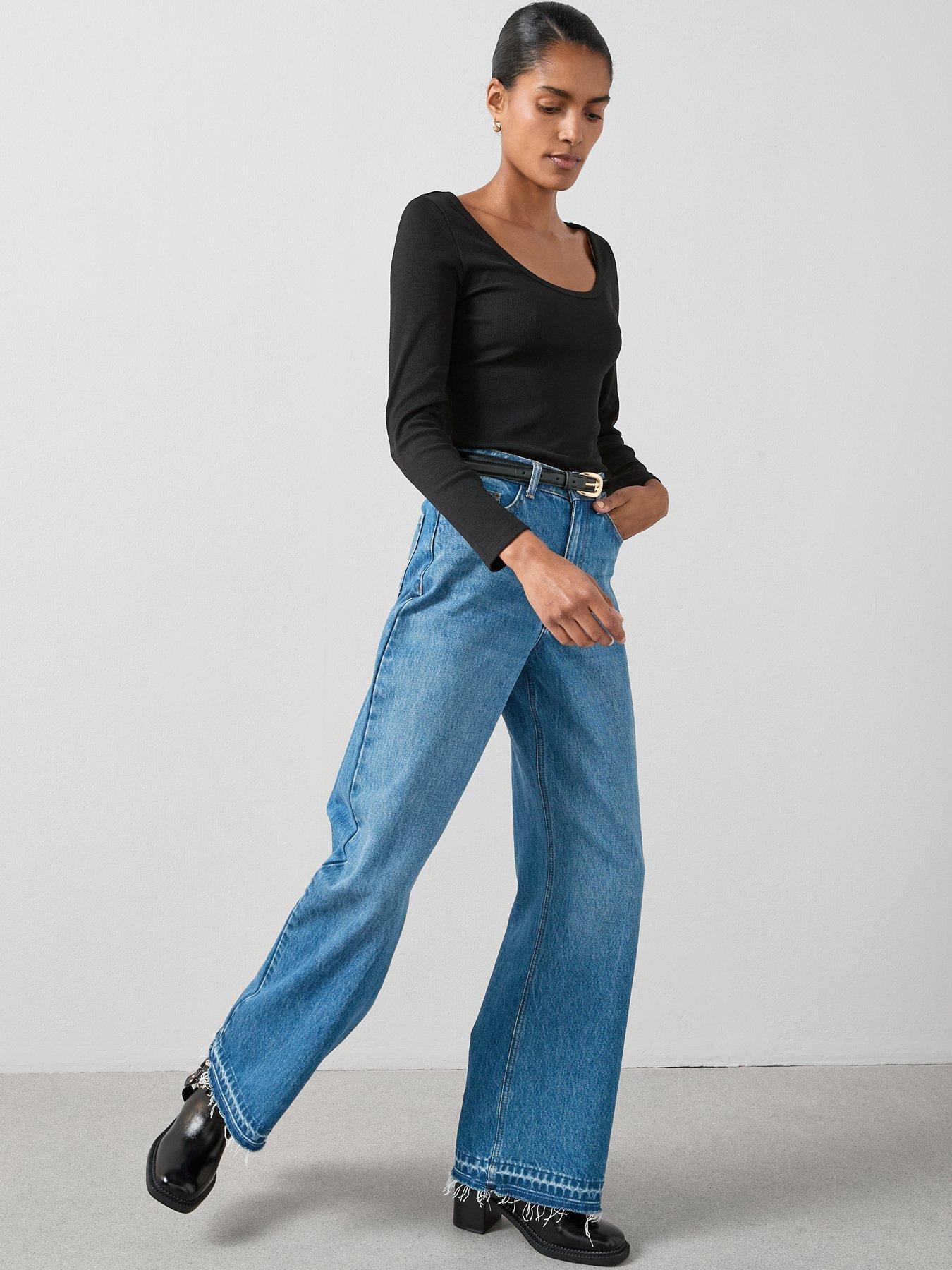 the-very-collection-rib-scoop-neck-long-sleeve-top-blackback