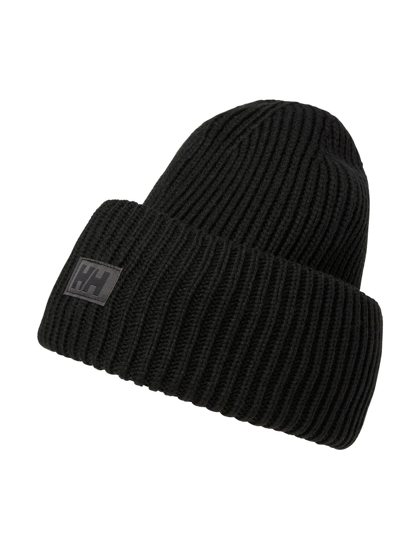 helly-hansen-unisex-rib-knit-beanie-hat-black
