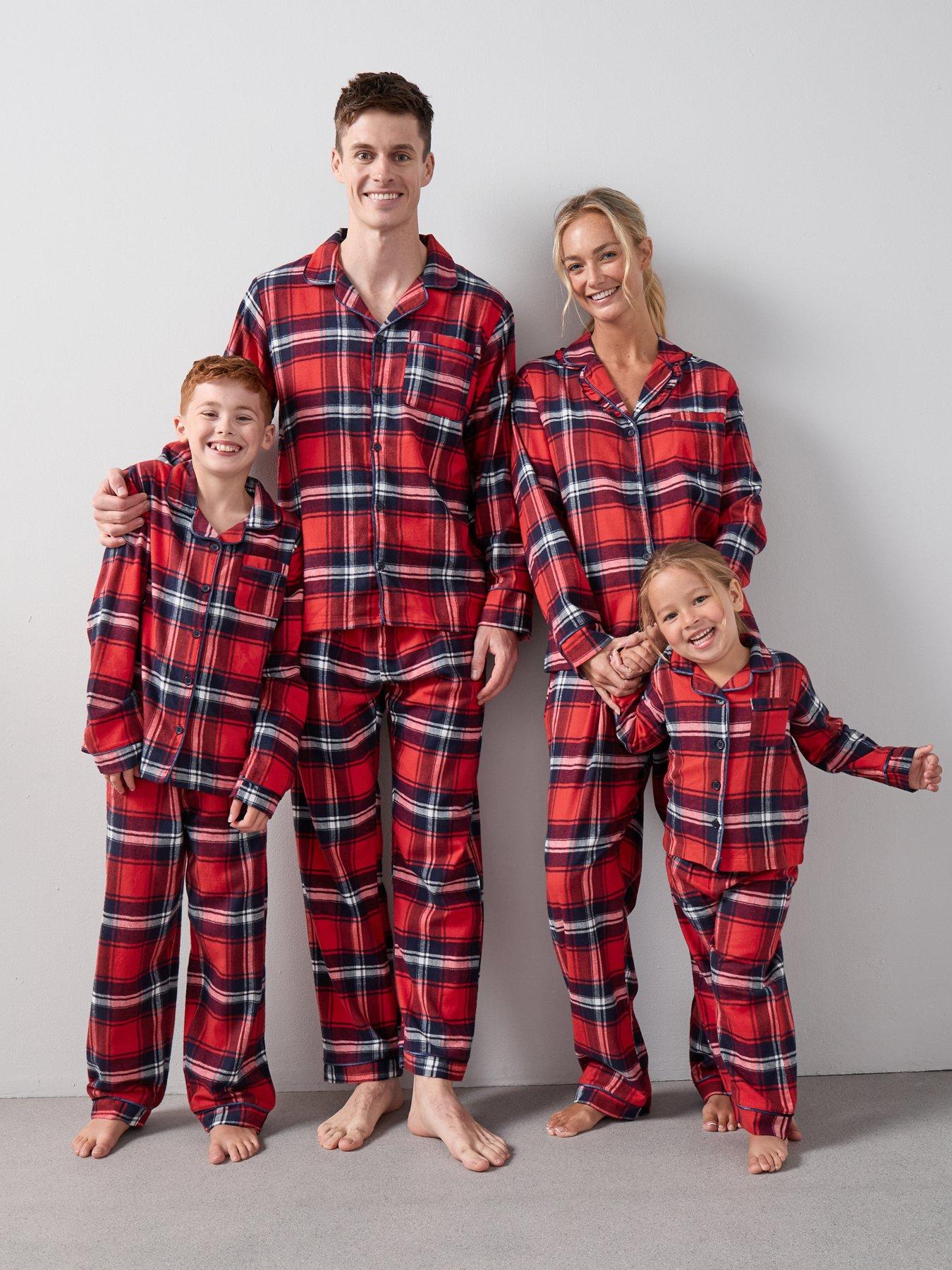 the-very-collection-mens-family-christmas-pj-check-flannel-revere-set-red