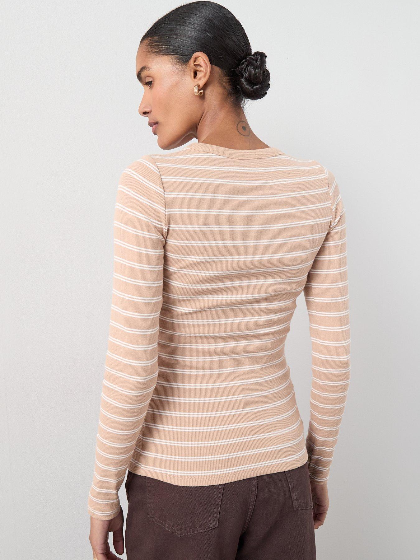the-very-collection-stripe-scoop-neck-long-sleeve-top-neutralstillFront