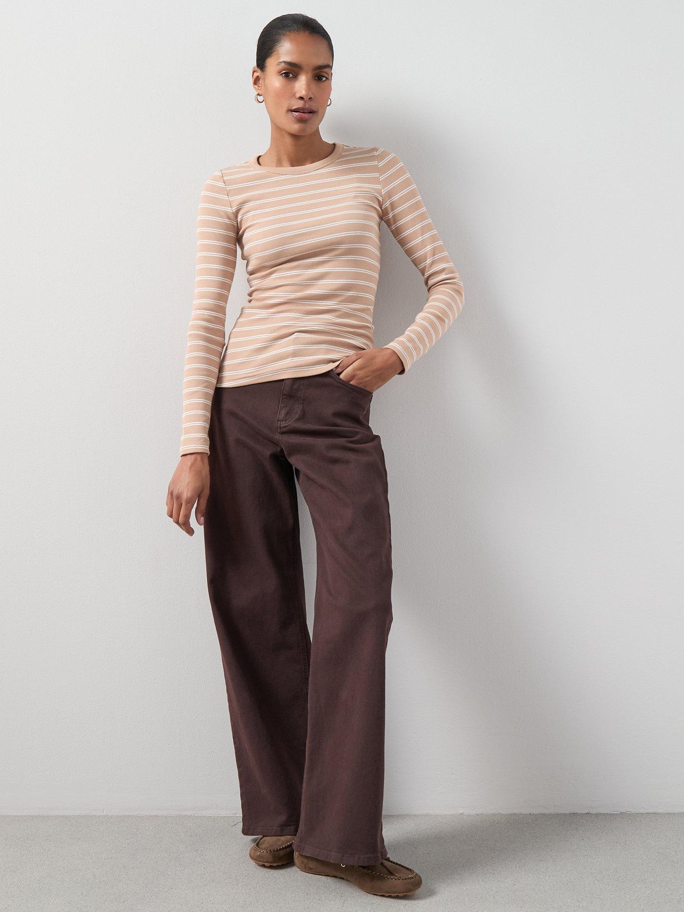 the-very-collection-stripe-scoop-neck-long-sleeve-top-neutralback