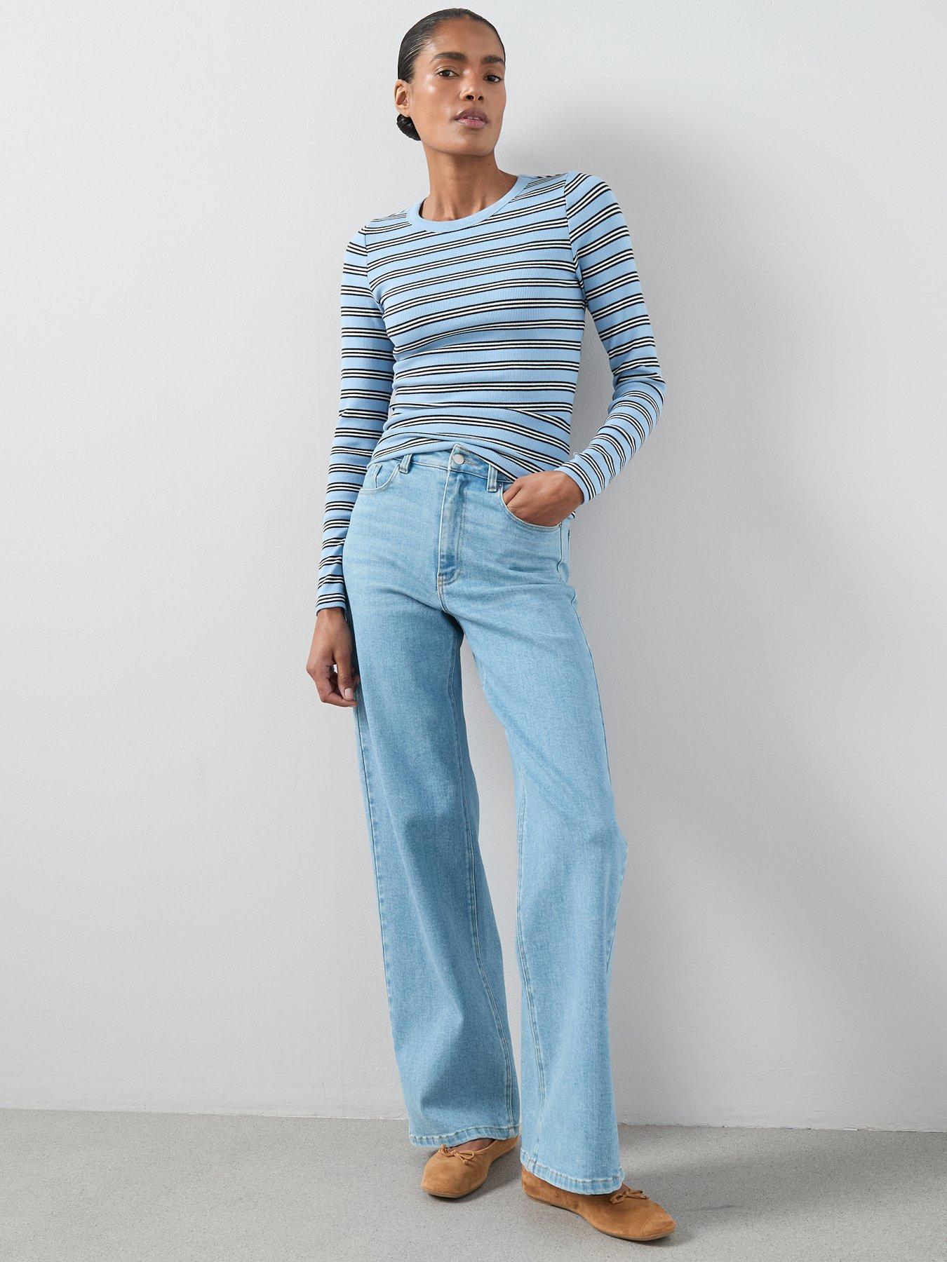 the-very-collection-crew-stripe-long-sleeve-top-blueback