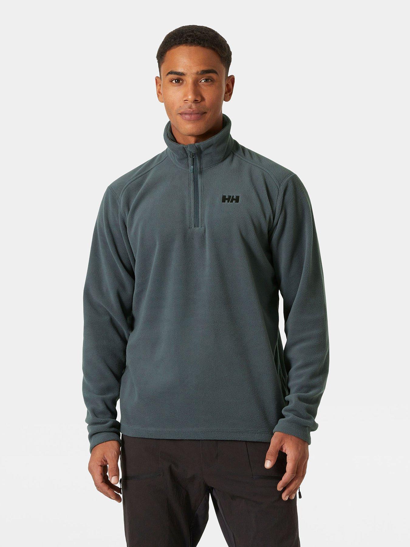 Helly Hansen Mens Daybreaker 1/2 Zip Fleece - Grey