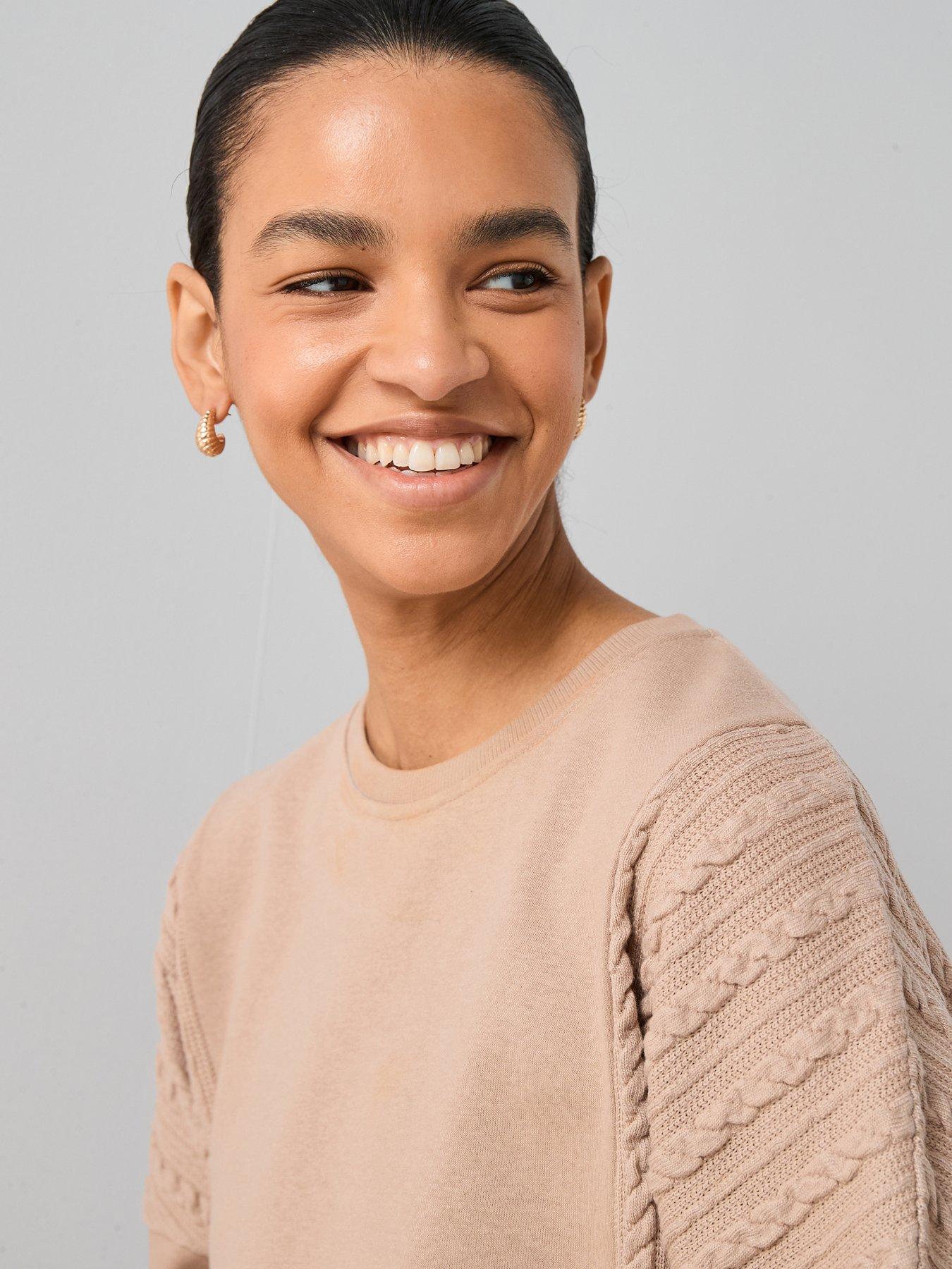 the-very-collection-cable-panel-sweatshirt-beigeoutfit