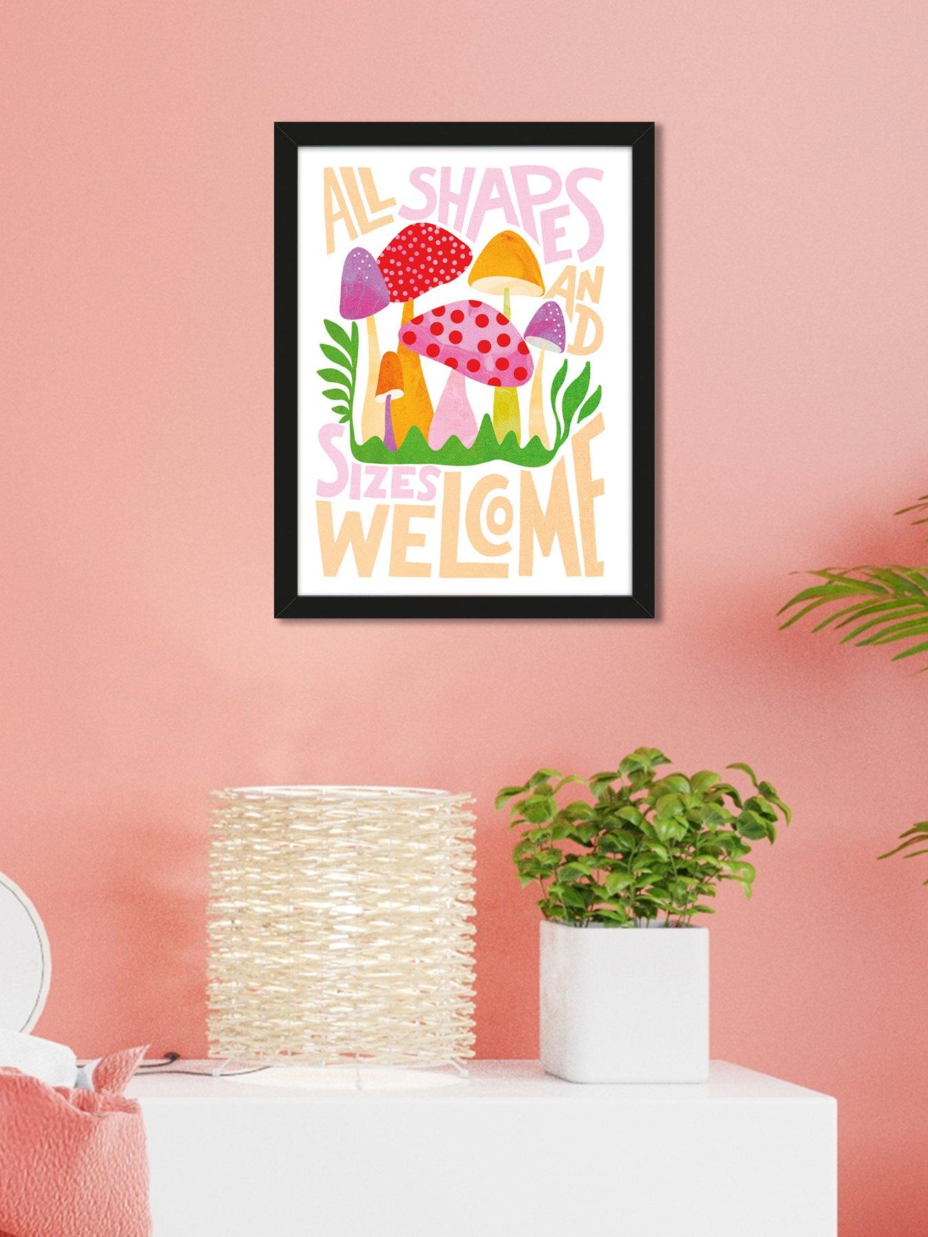 undefined All Shapes and Sizes Framed Art Print by Dominique Vari
