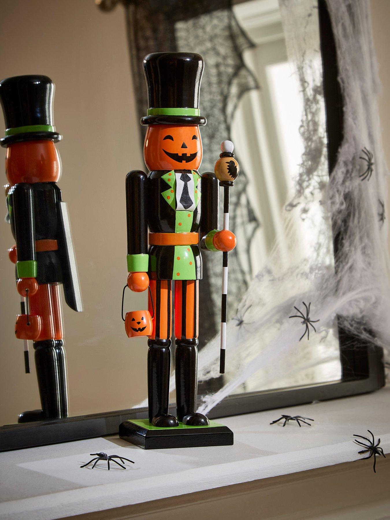 Very Home 38 cm Pumpkin Nutcracker Halloween Decoration