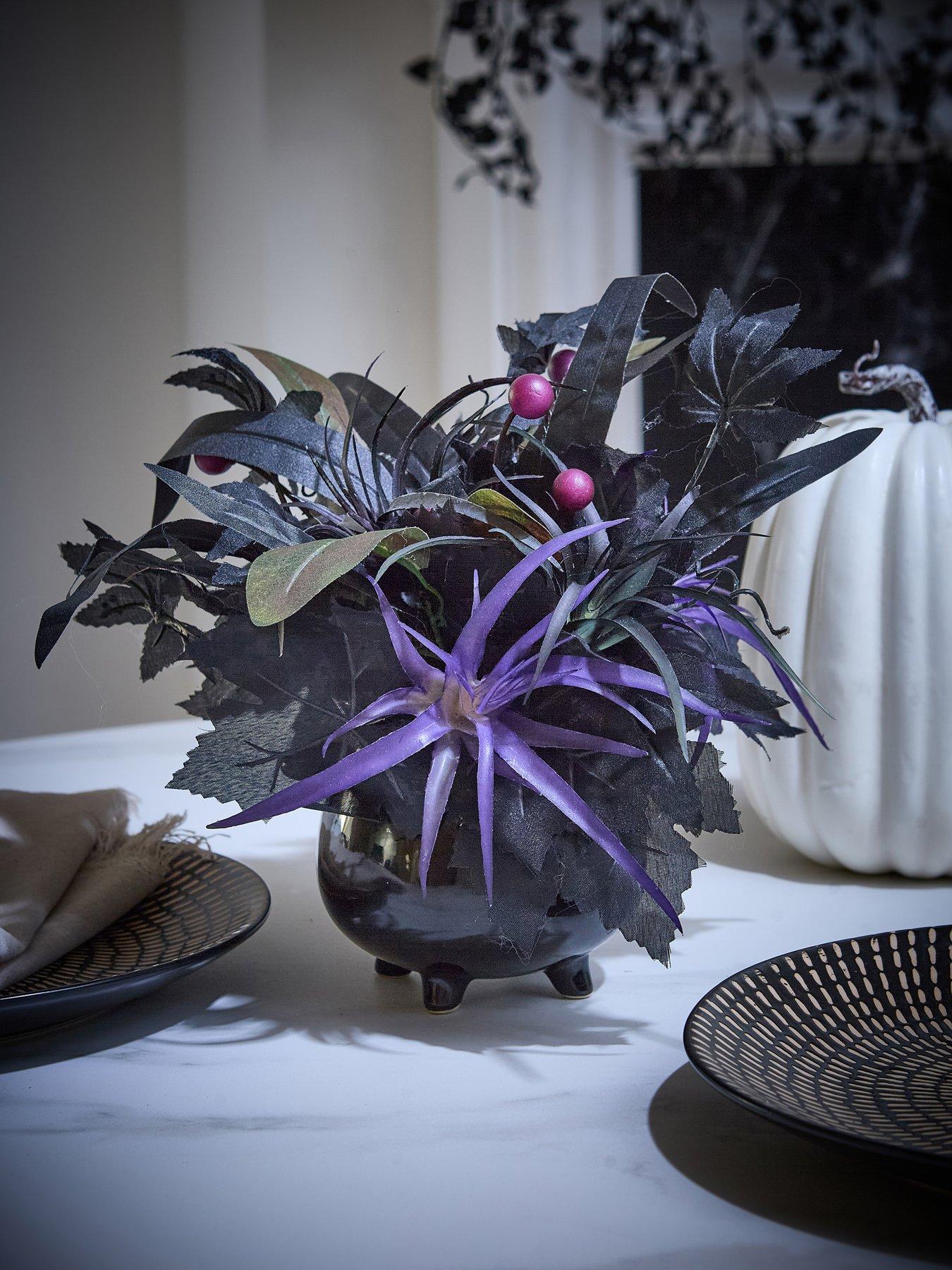 Very Home Cauldron Table Centre Halloween Decoration