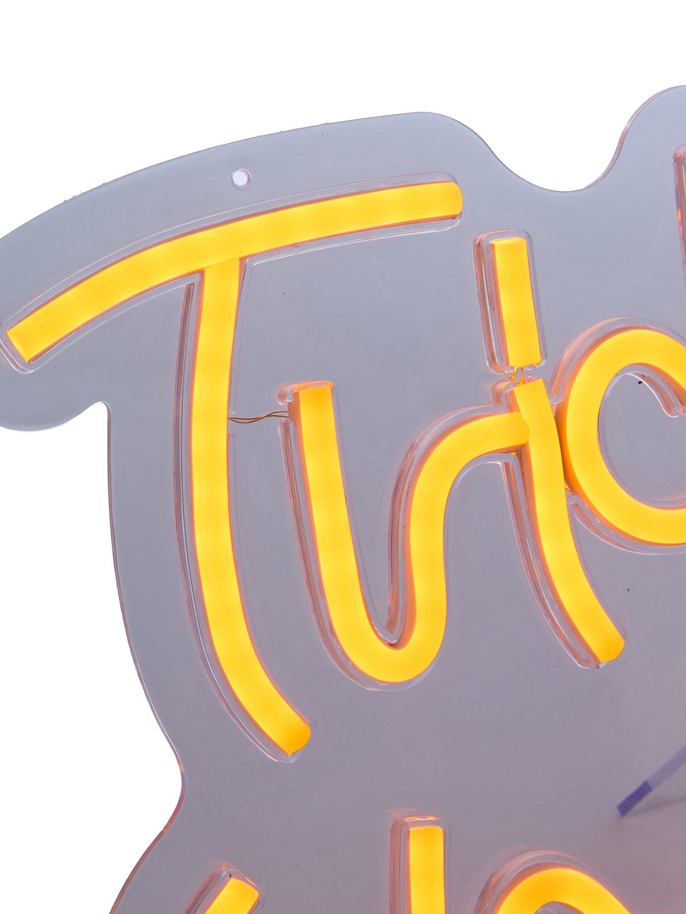 Image 5 of 5 of The Very Collection Trick or Treat Neon Light Halloween Decoration