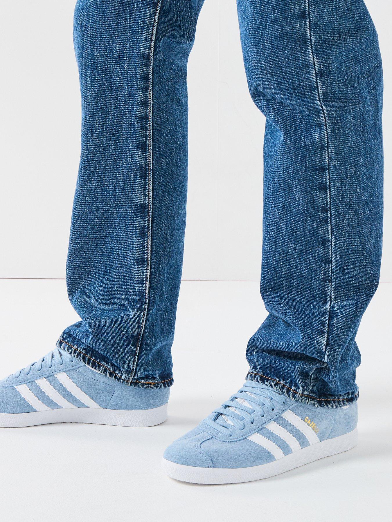 adidas Originals Unisex Gazelle Trainers - Light Blue | Very Ireland