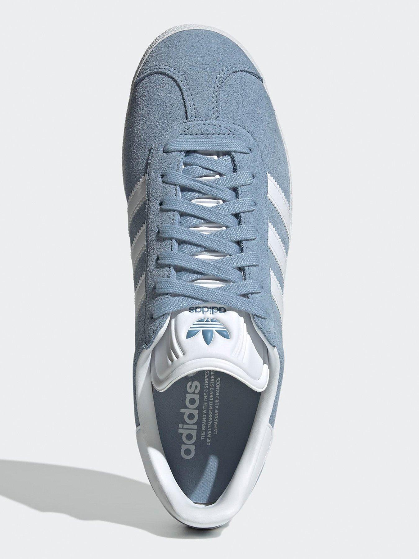 adidas Originals Unisex Gazelle Trainers - Light Blue | Very Ireland