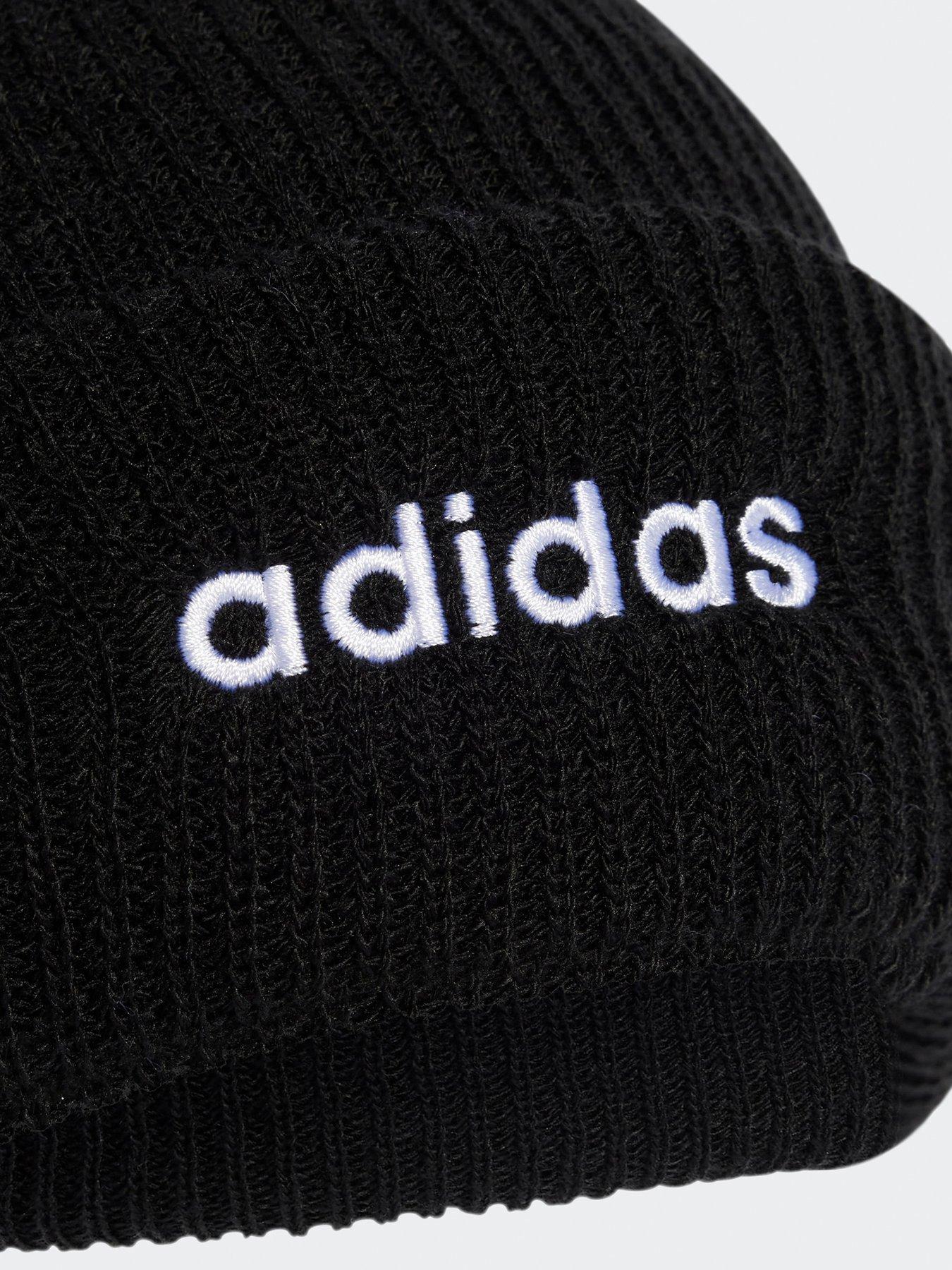 adidas-sportswear-mens-linear-beanie-blackoutfit