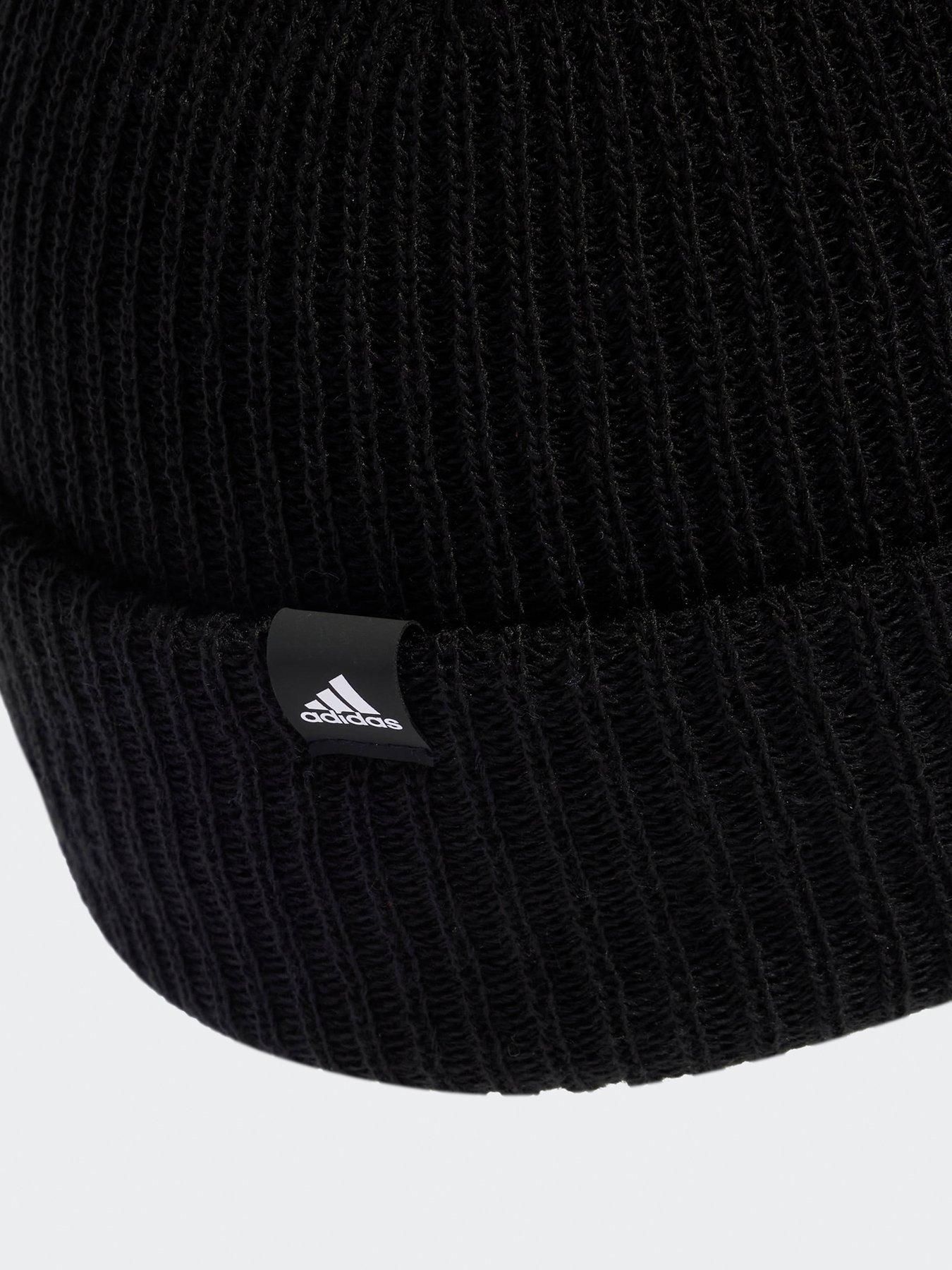 adidas-sportswear-mens-linear-beanie-blackdetail