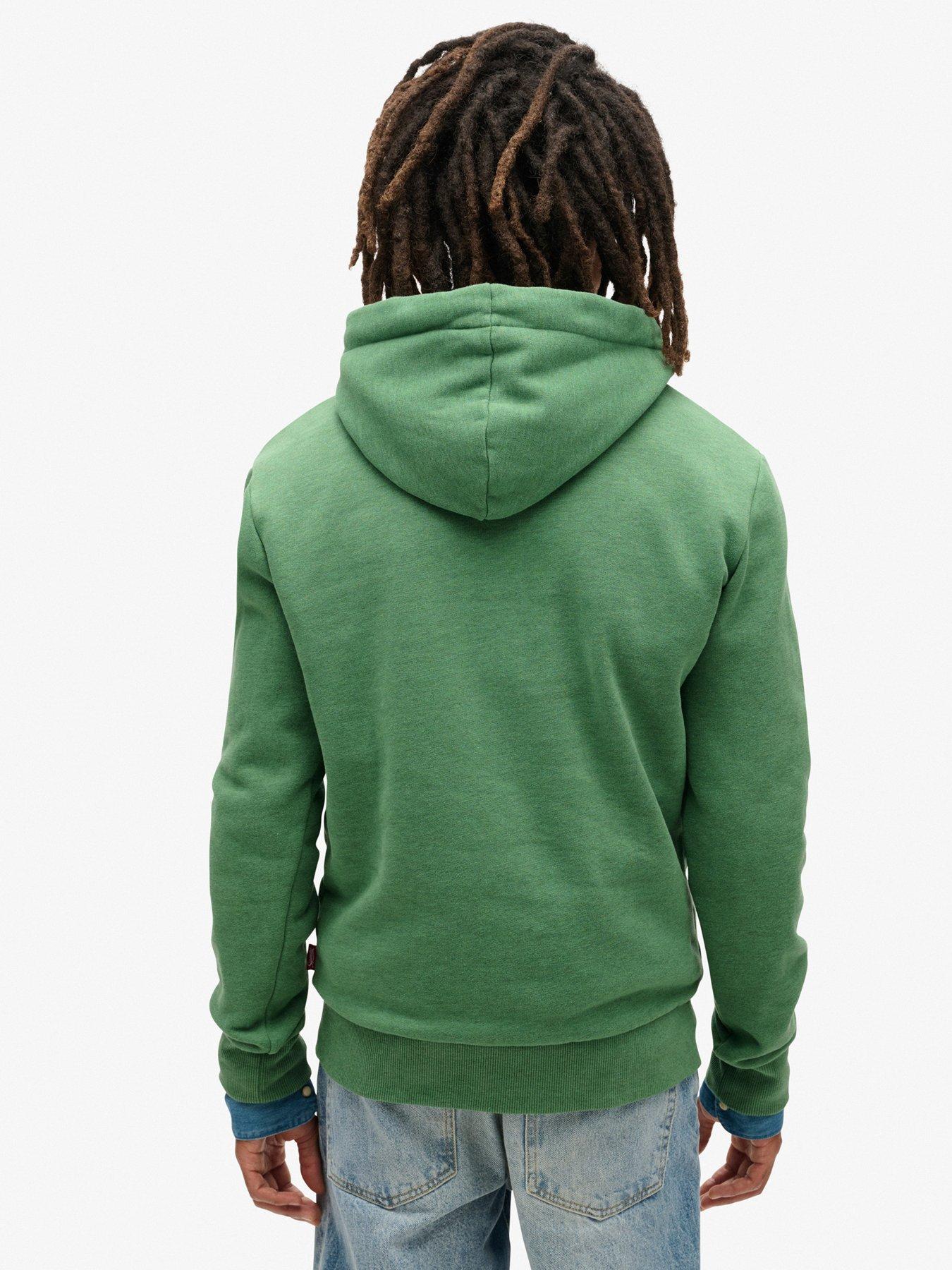 Image 2 of 6 of Superdry Original Great Outdoors Graphic Hoodie - Green