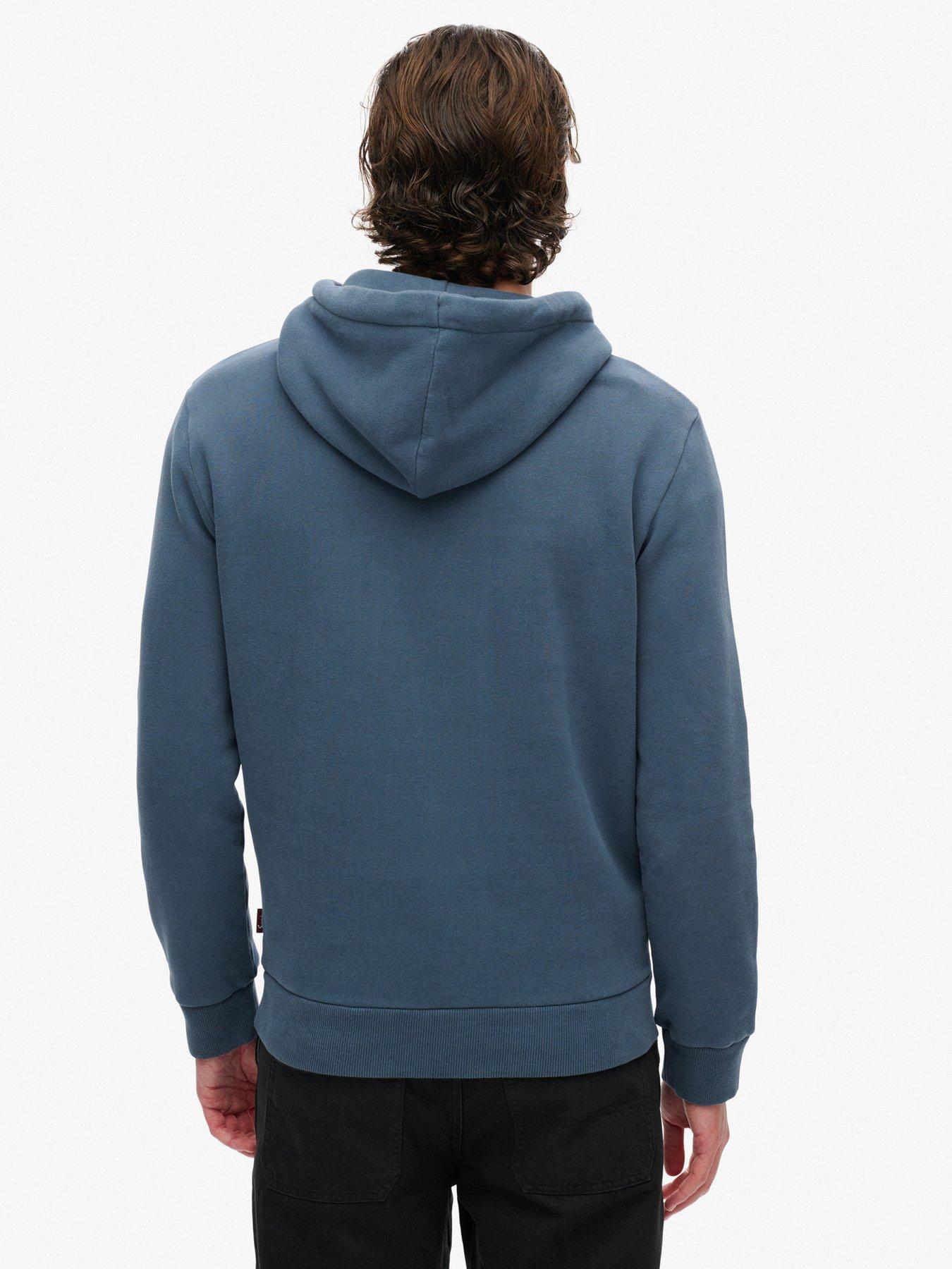 Image 2 of 5 of Superdry Original Tokyo Graphic Hoodie - Blue