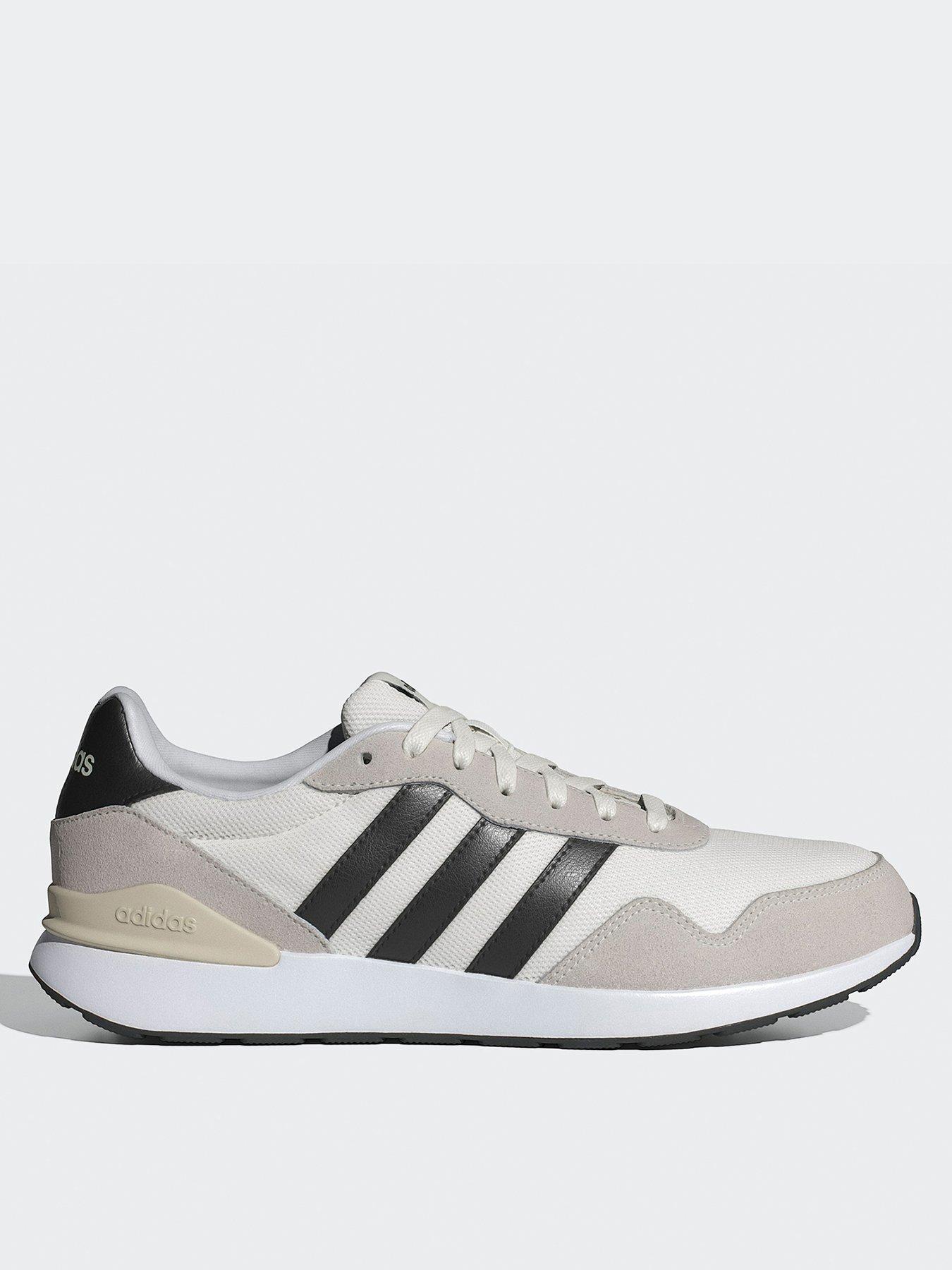adidas Sportswear Men's Run 60S 40 Trainers - Core White / Core Black / Off White