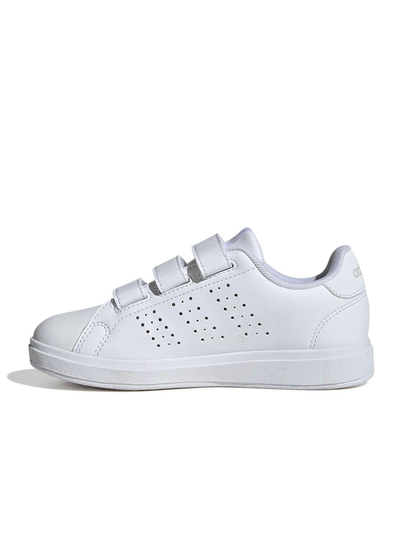 Image 6 of 6 of adidas Sportswear Kid's Advantage Base 20 Velcro Trainers - White